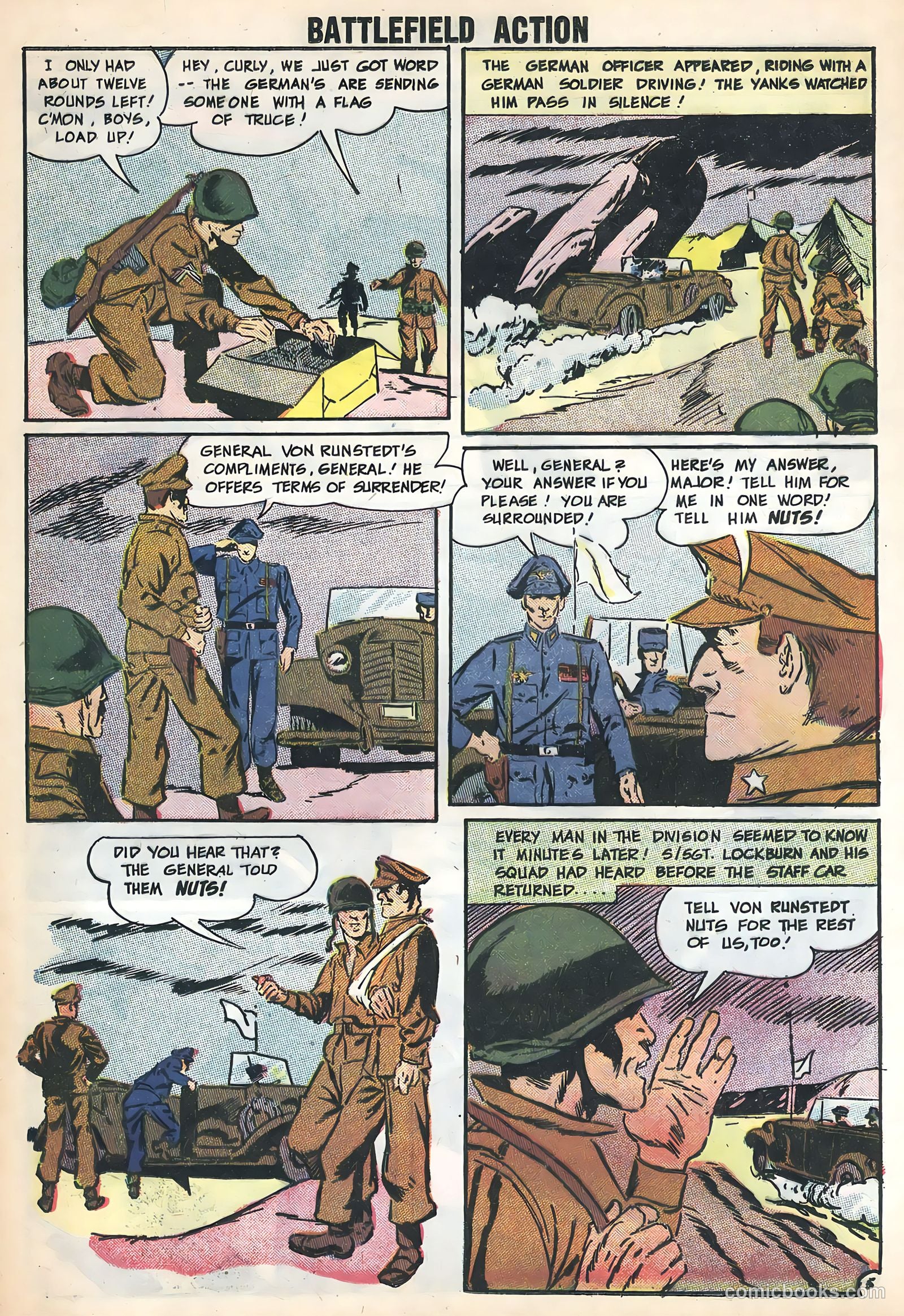 Battlefield Action #19 (1958) — page 25 of 36