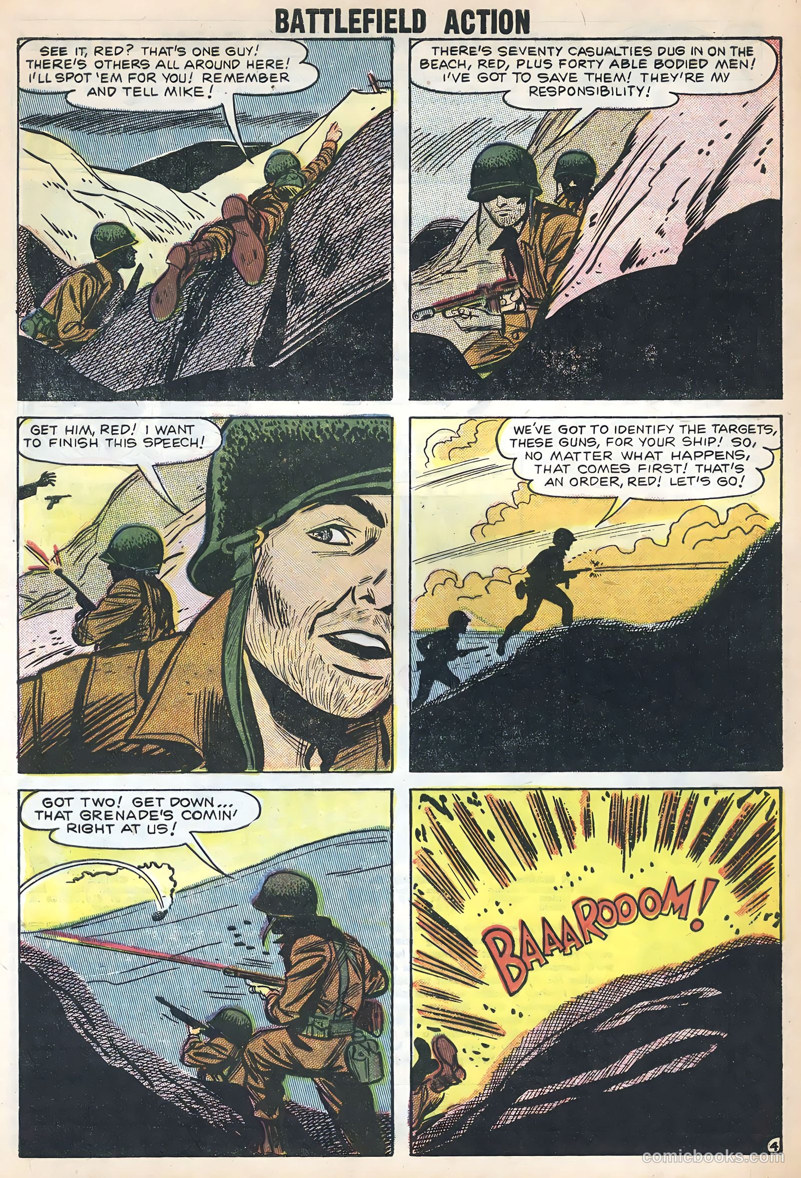 Battlefield Action #19 (1958) — page 32 of 36