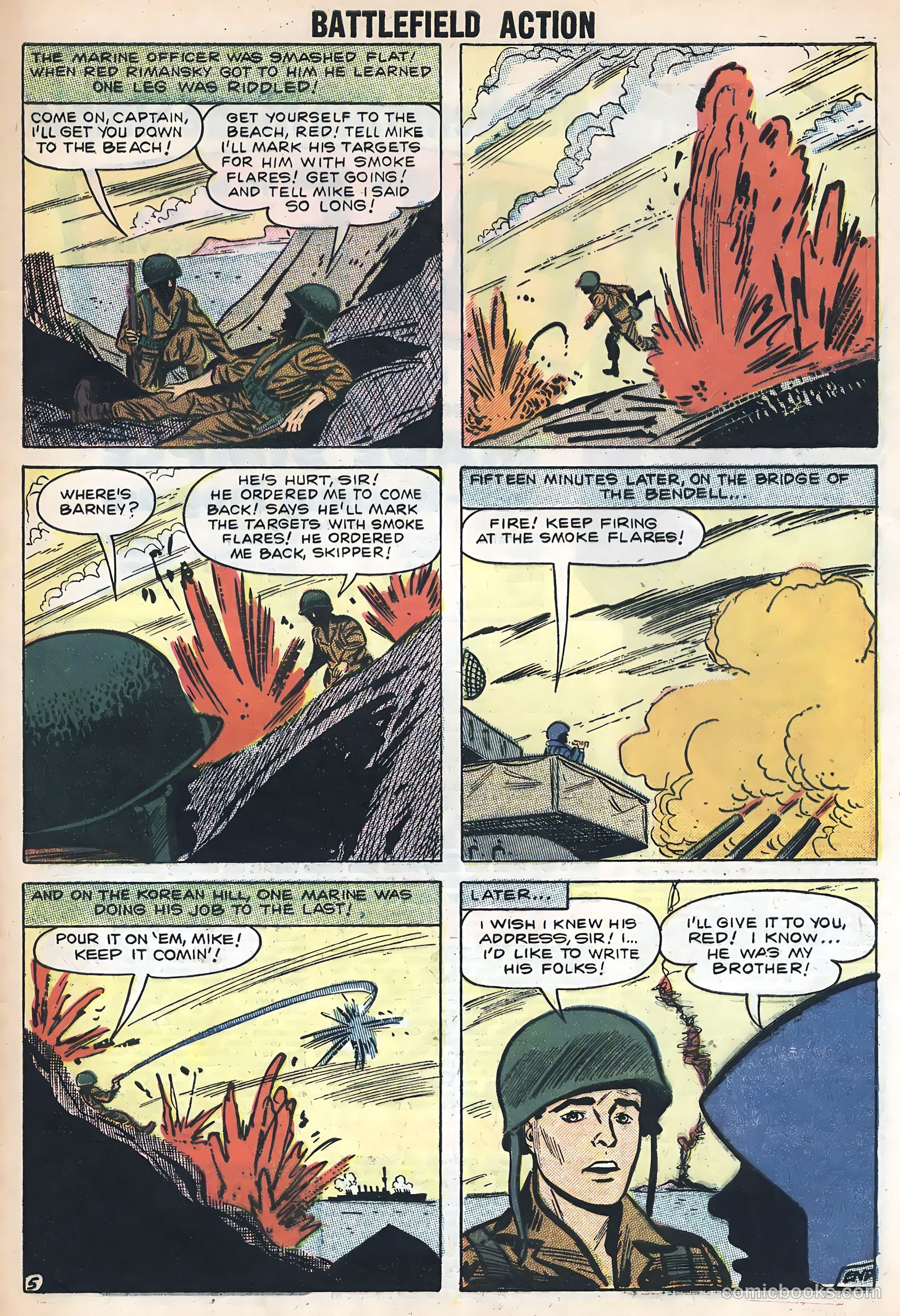 Battlefield Action #19 (1958) — page 33 of 36