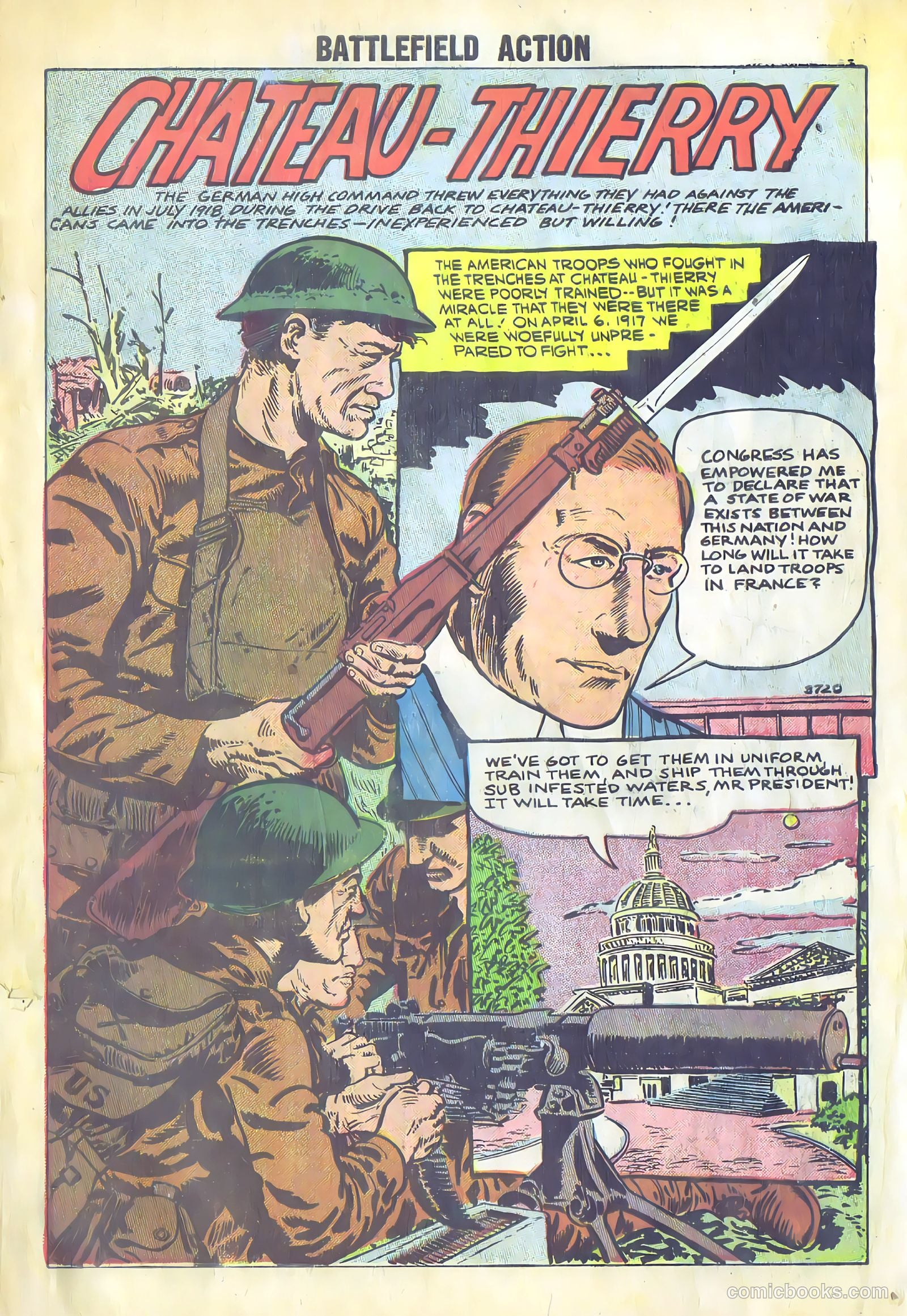 Battlefield Action #20 (1958) — page 3 of 36