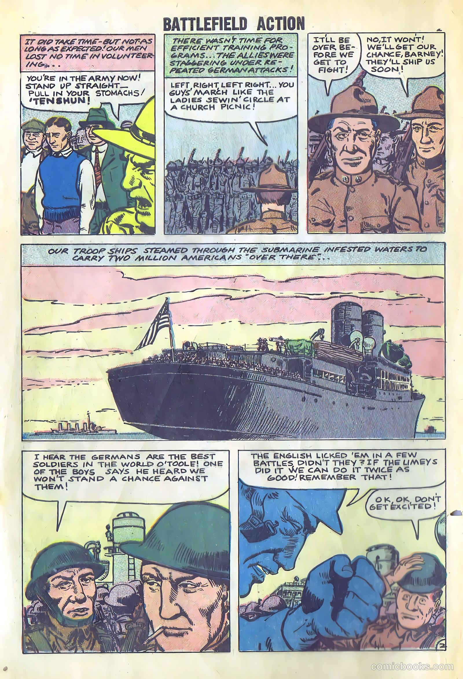 Battlefield Action #20 (1958) — page 4 of 36