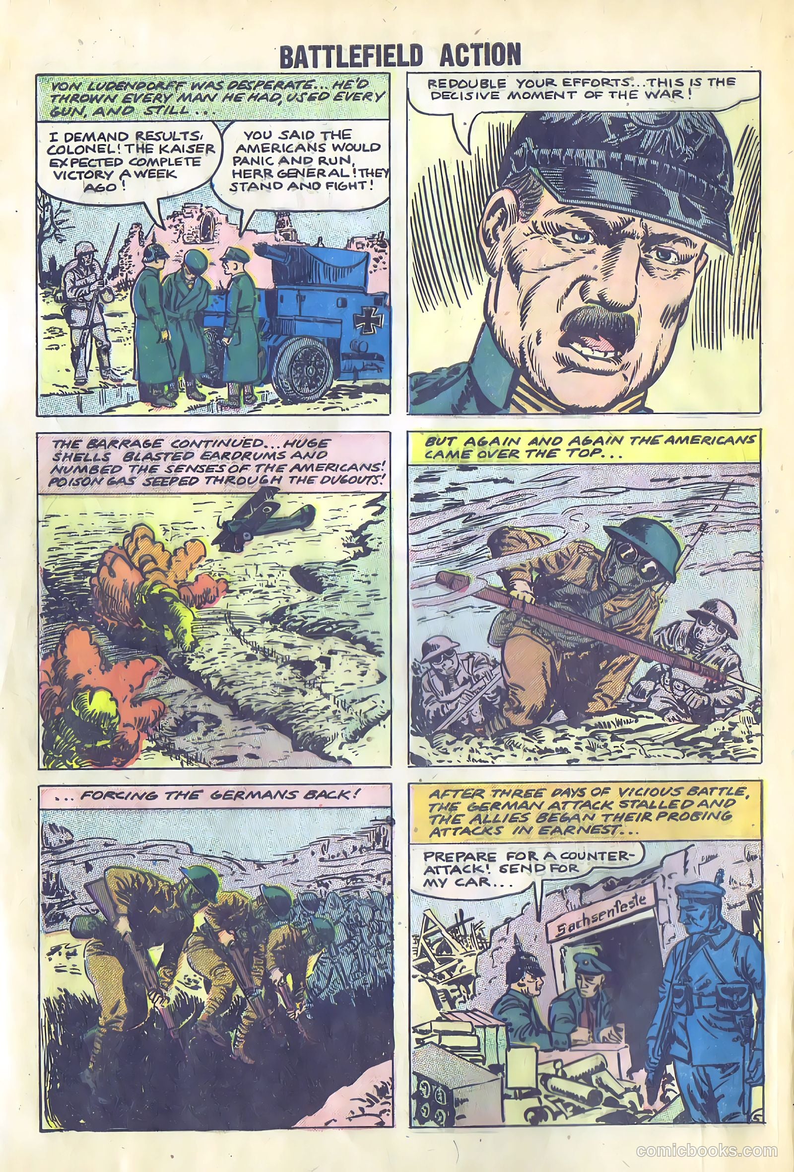 Battlefield Action #20 (1958) — page 8 of 36