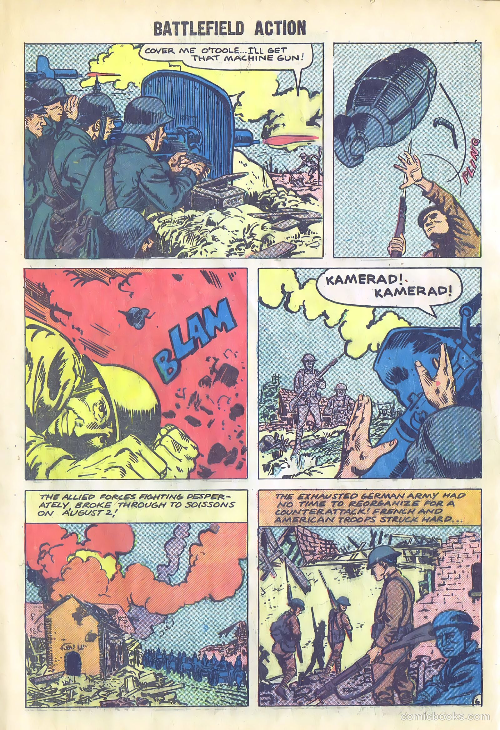 Battlefield Action #20 (1958) — page 9 of 36
