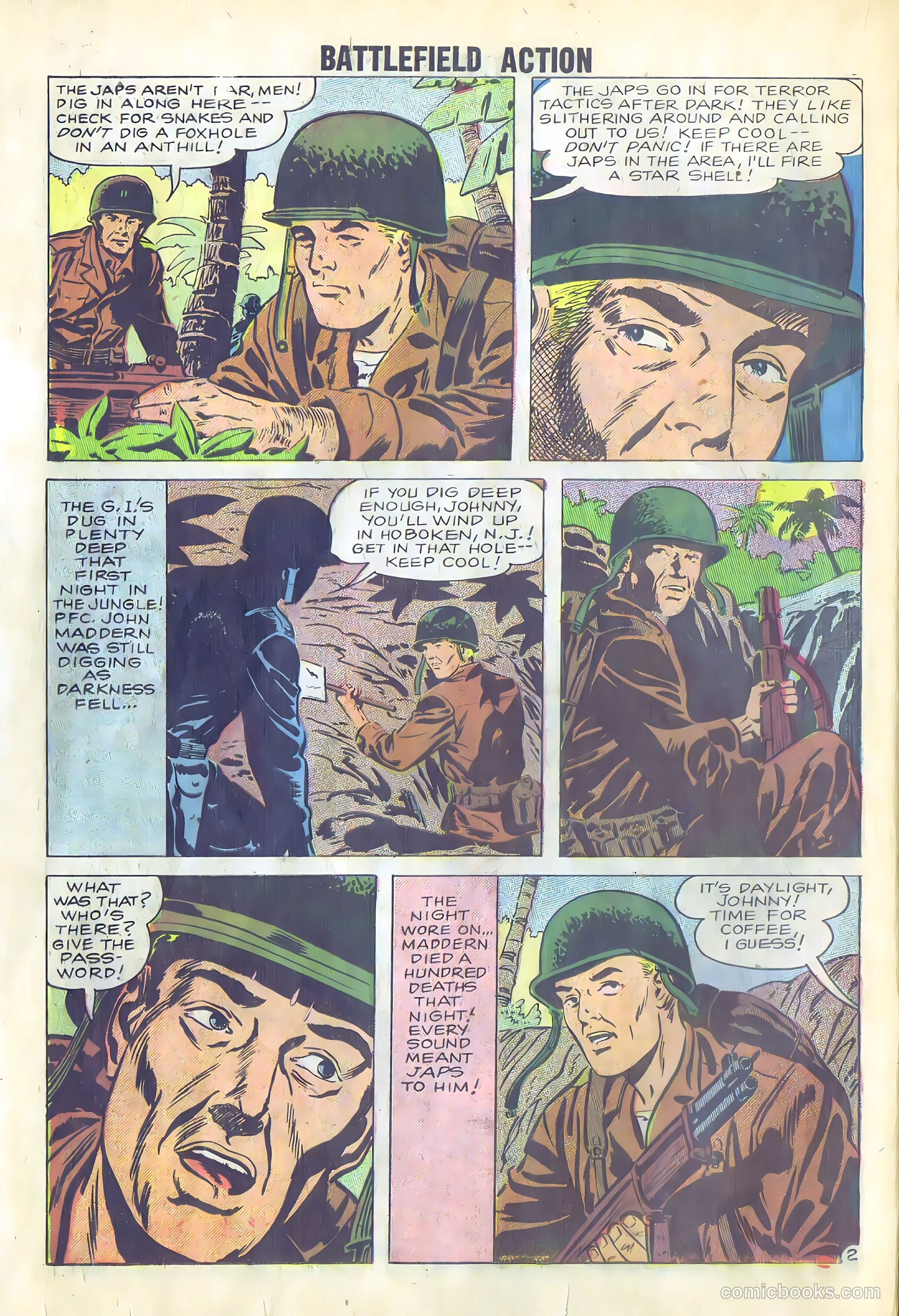 Battlefield Action #20 (1958) — page 18 of 36