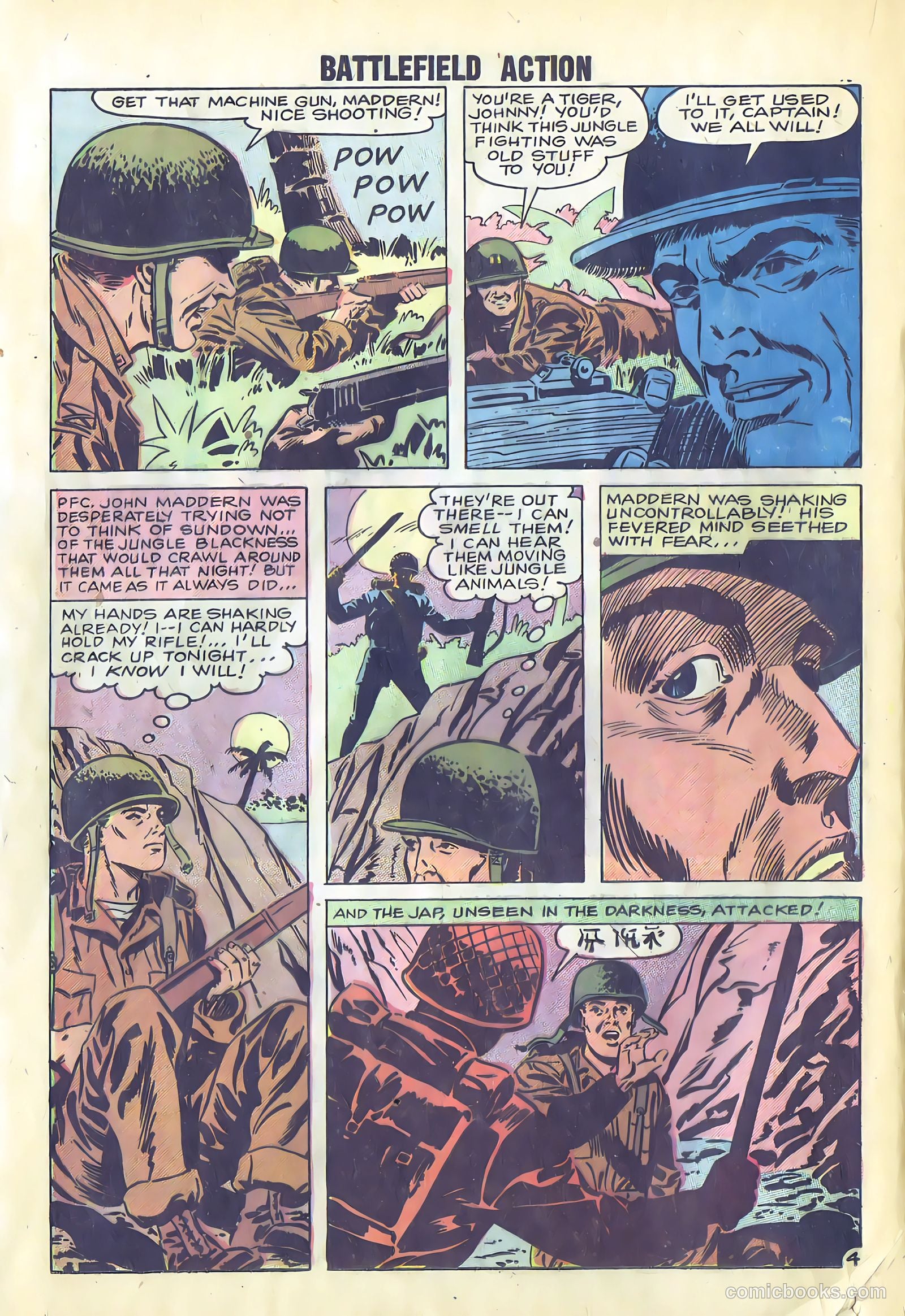 Battlefield Action #20 (1958) — page 20 of 36