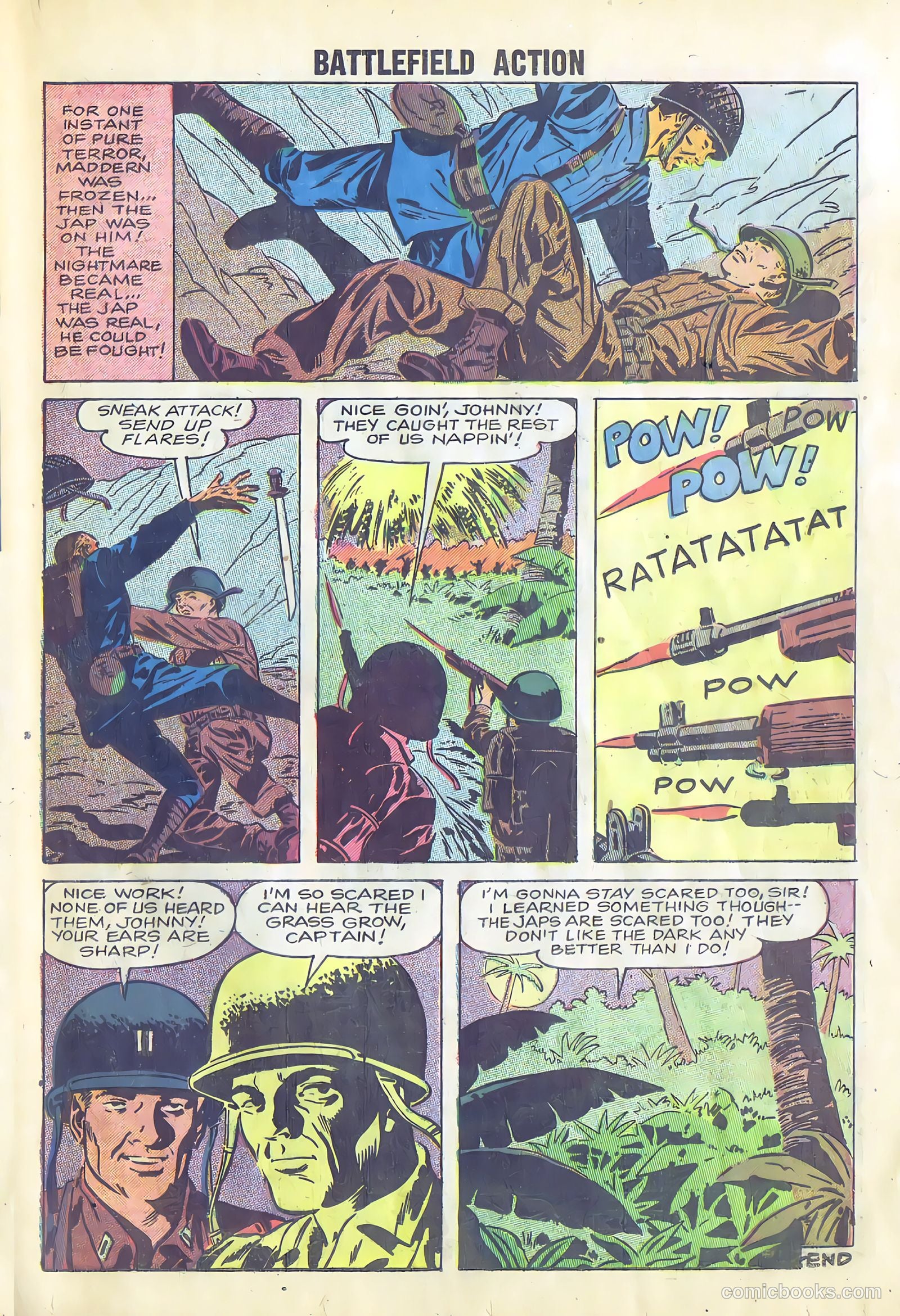 Battlefield Action #20 (1958) — page 21 of 36