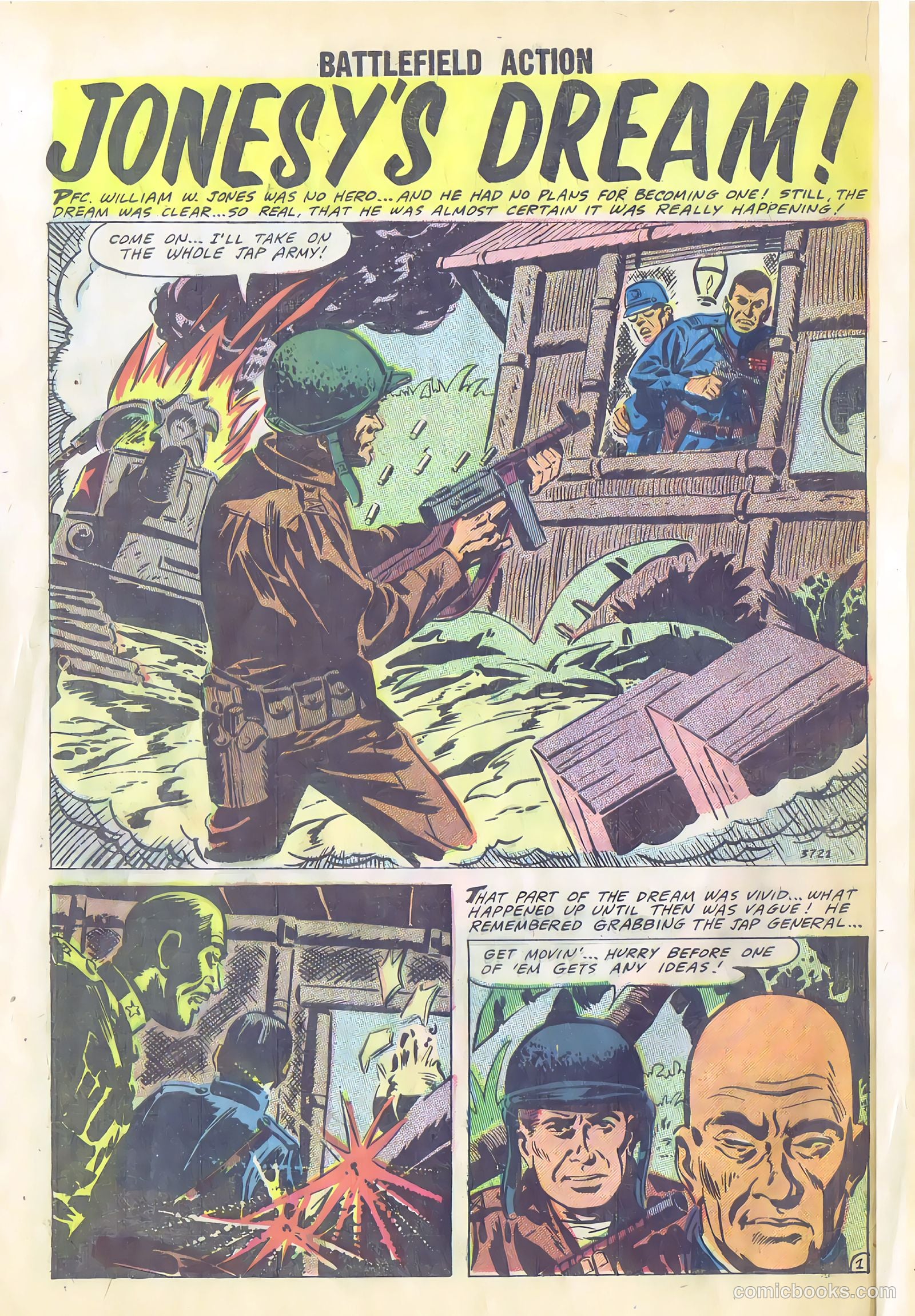 Battlefield Action #20 (1958) — page 32 of 36