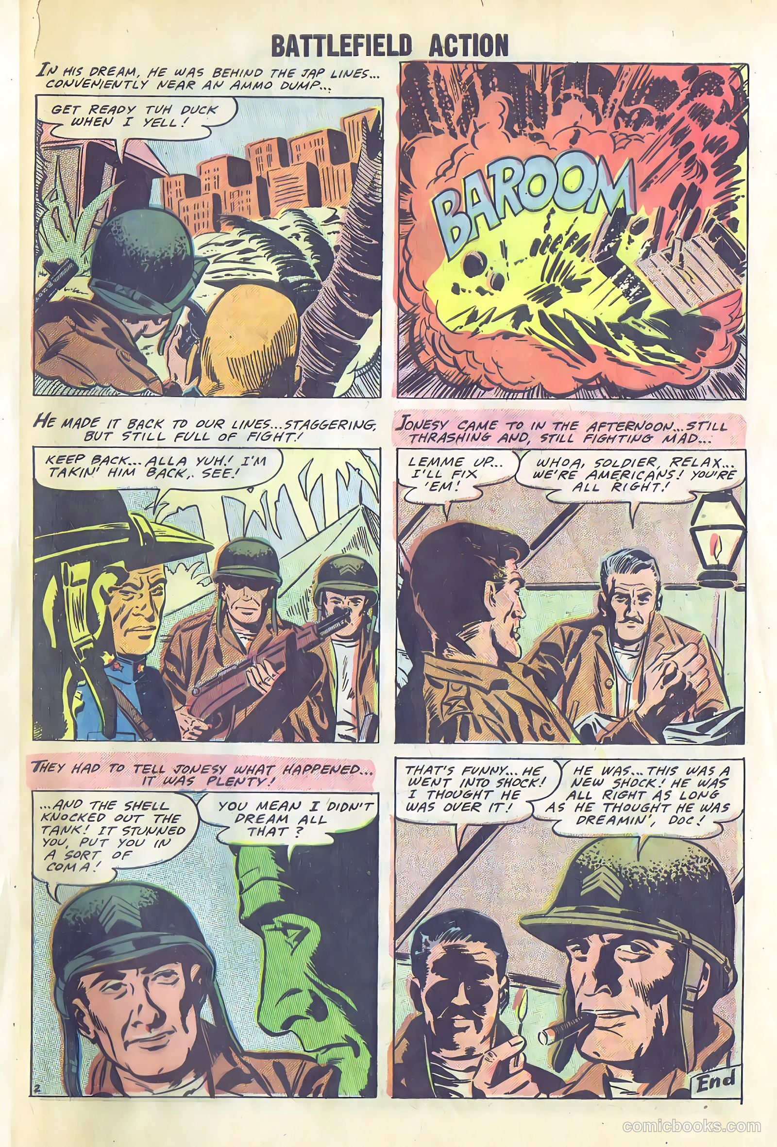Battlefield Action #20 (1958) — page 33 of 36