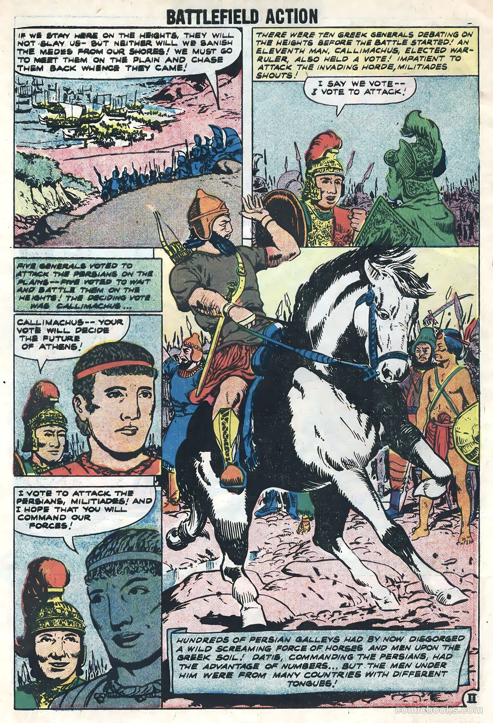 Battlefield Action #21 (1958) — page 10 of 36