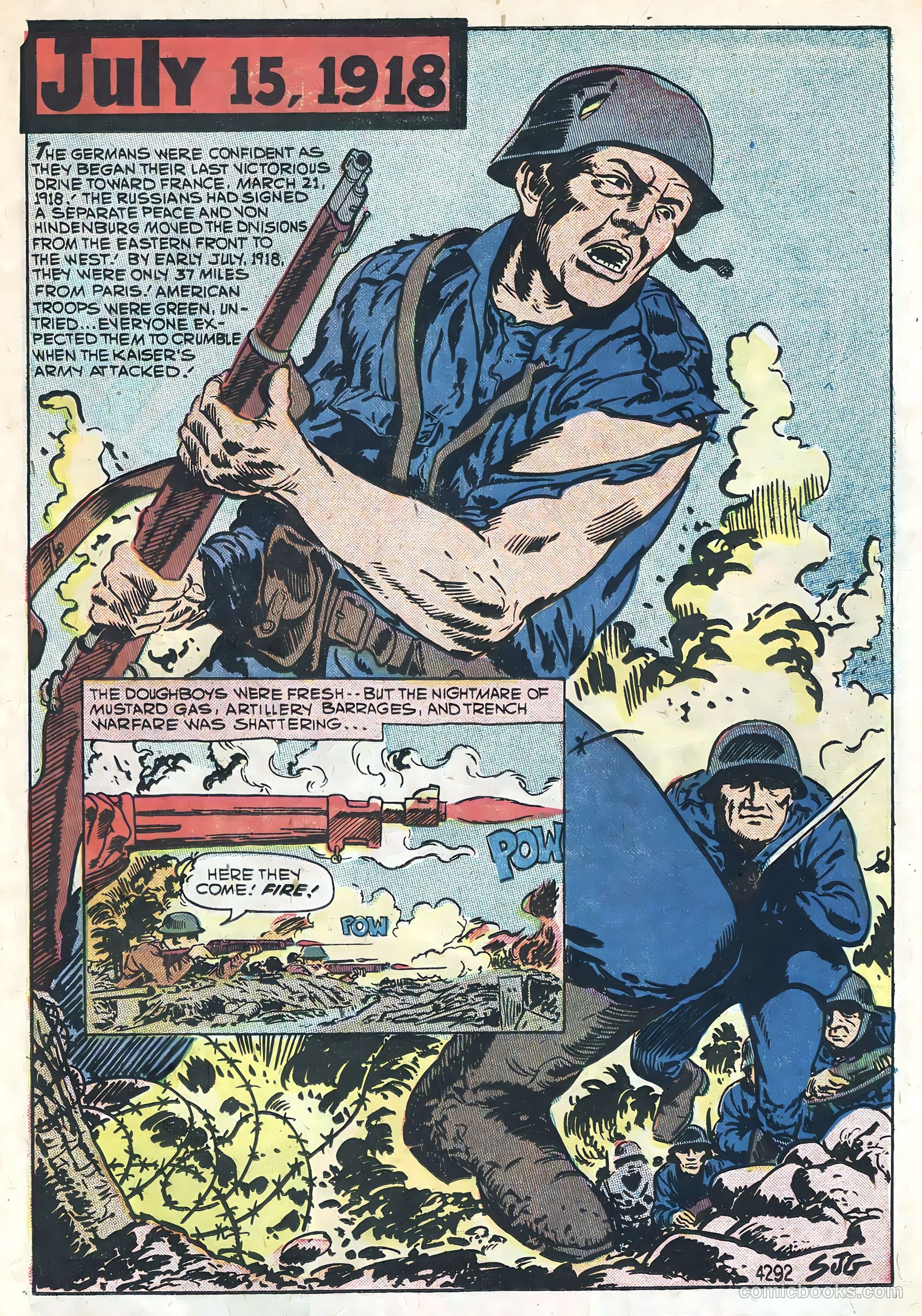 Battlefield Action #21 (1958) — page 23 of 36