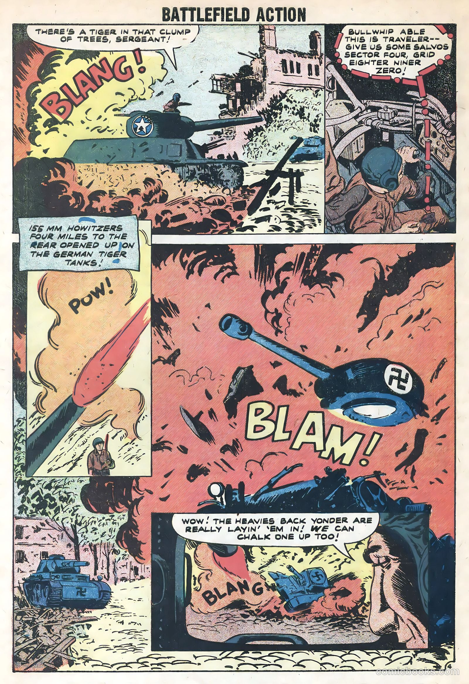 Battlefield Action #21 (1958) — page 32 of 36