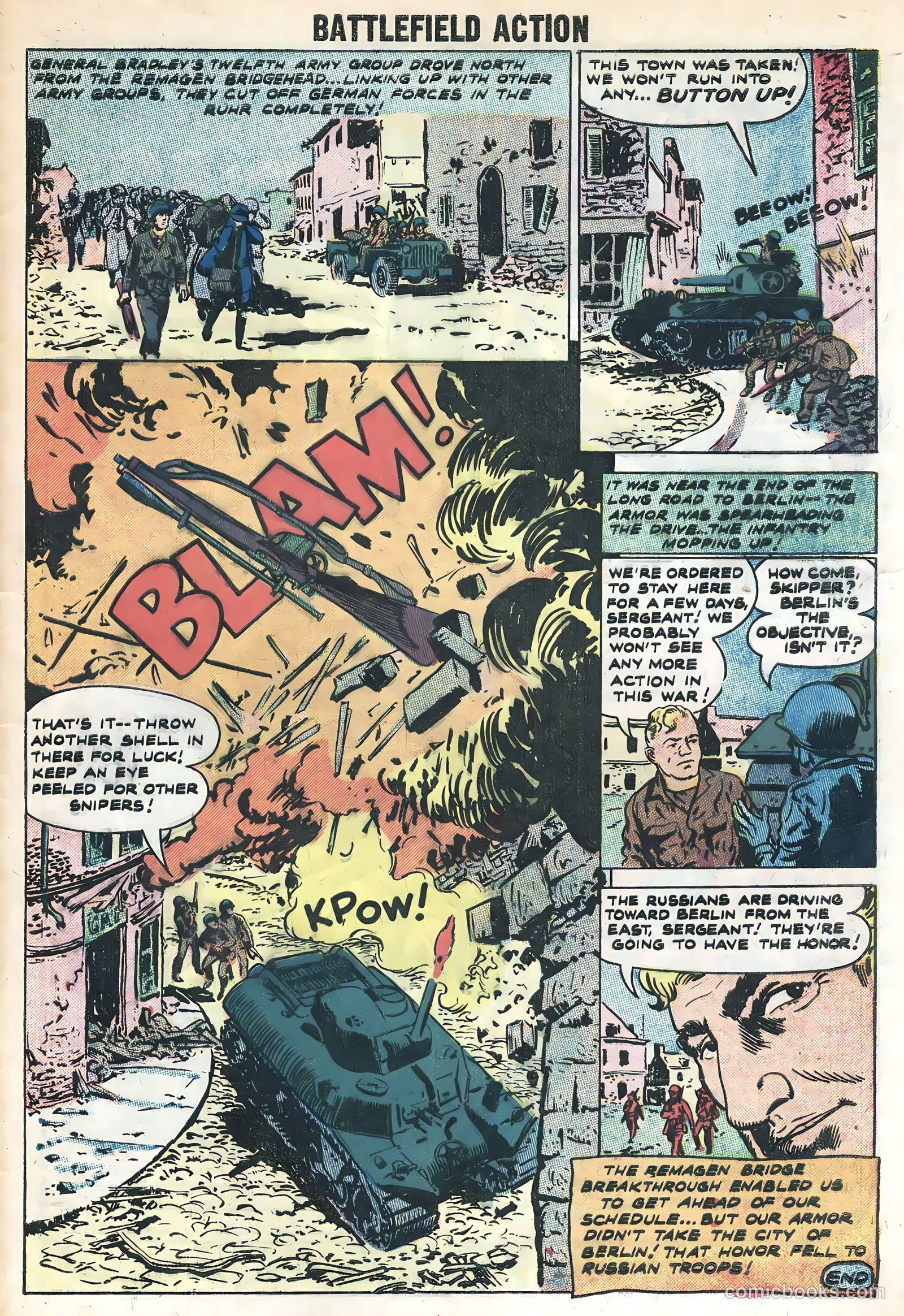 Battlefield Action #21 (1958) — page 33 of 36