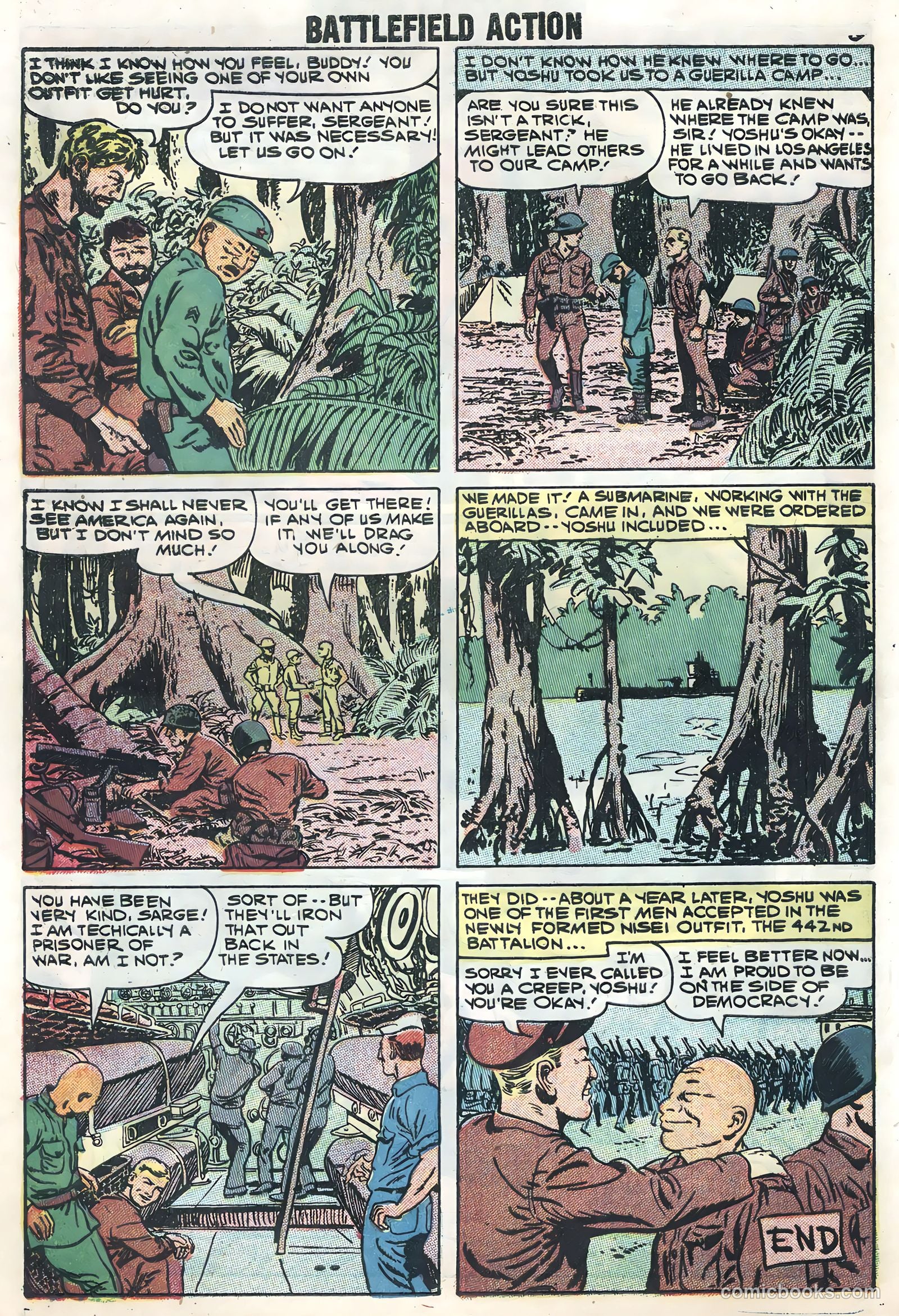 Battlefield Action #22 (1958) — page 8 of 36