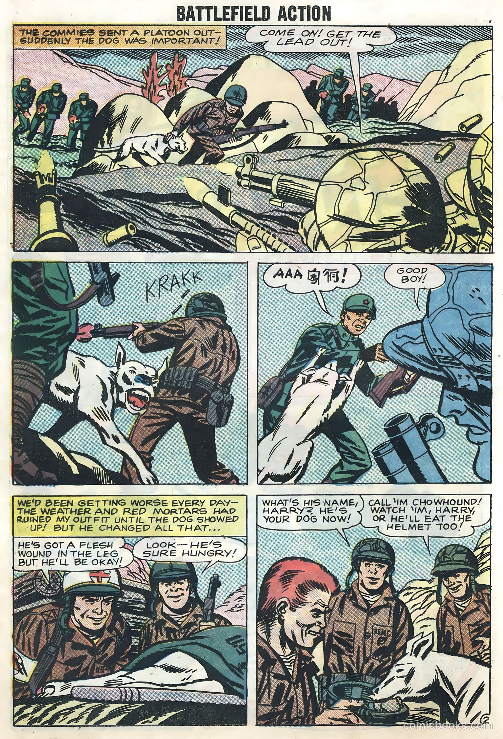 Battlefield Action #22 (1958) — page 16 of 36