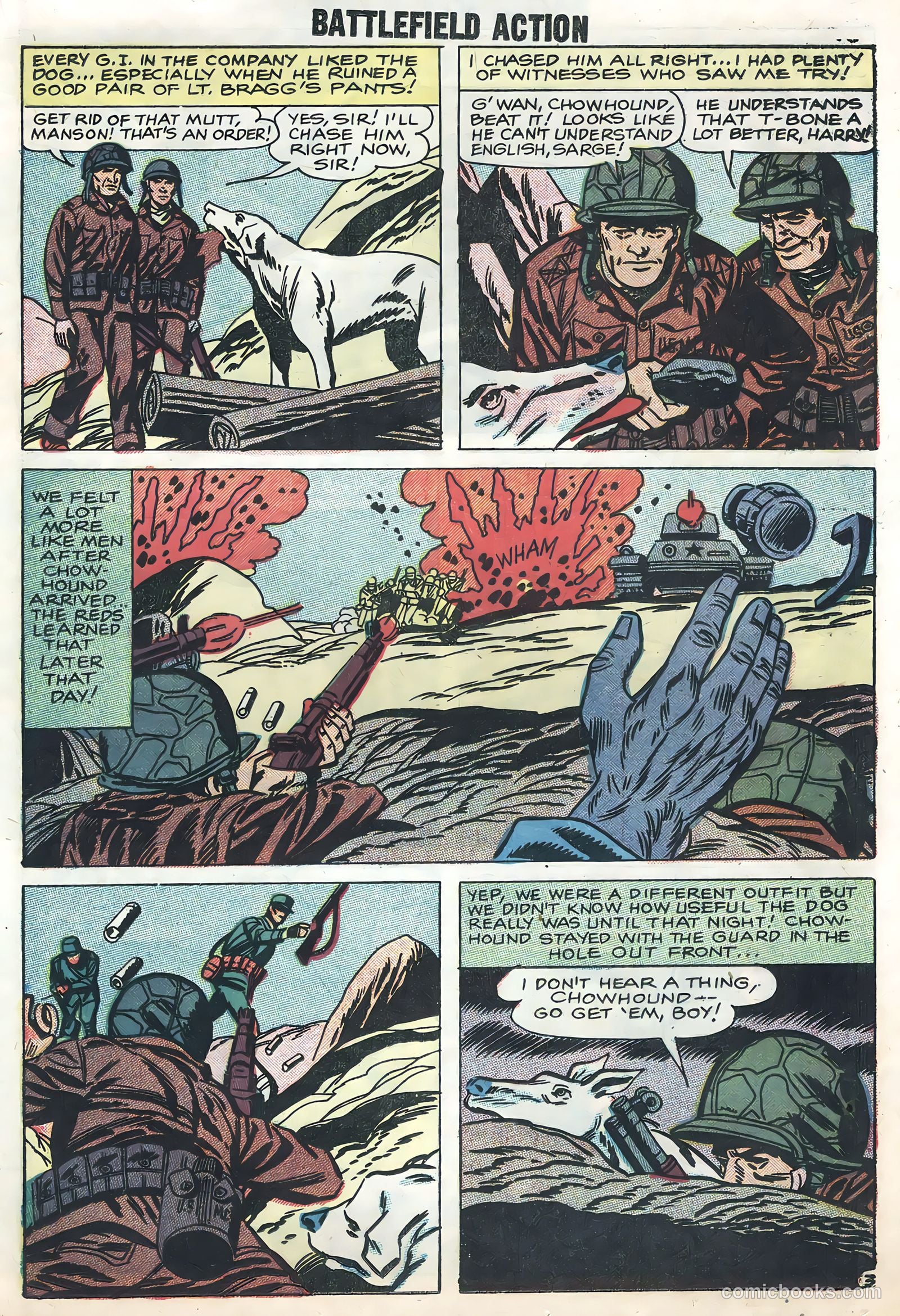 Battlefield Action #22 (1958) — page 17 of 36