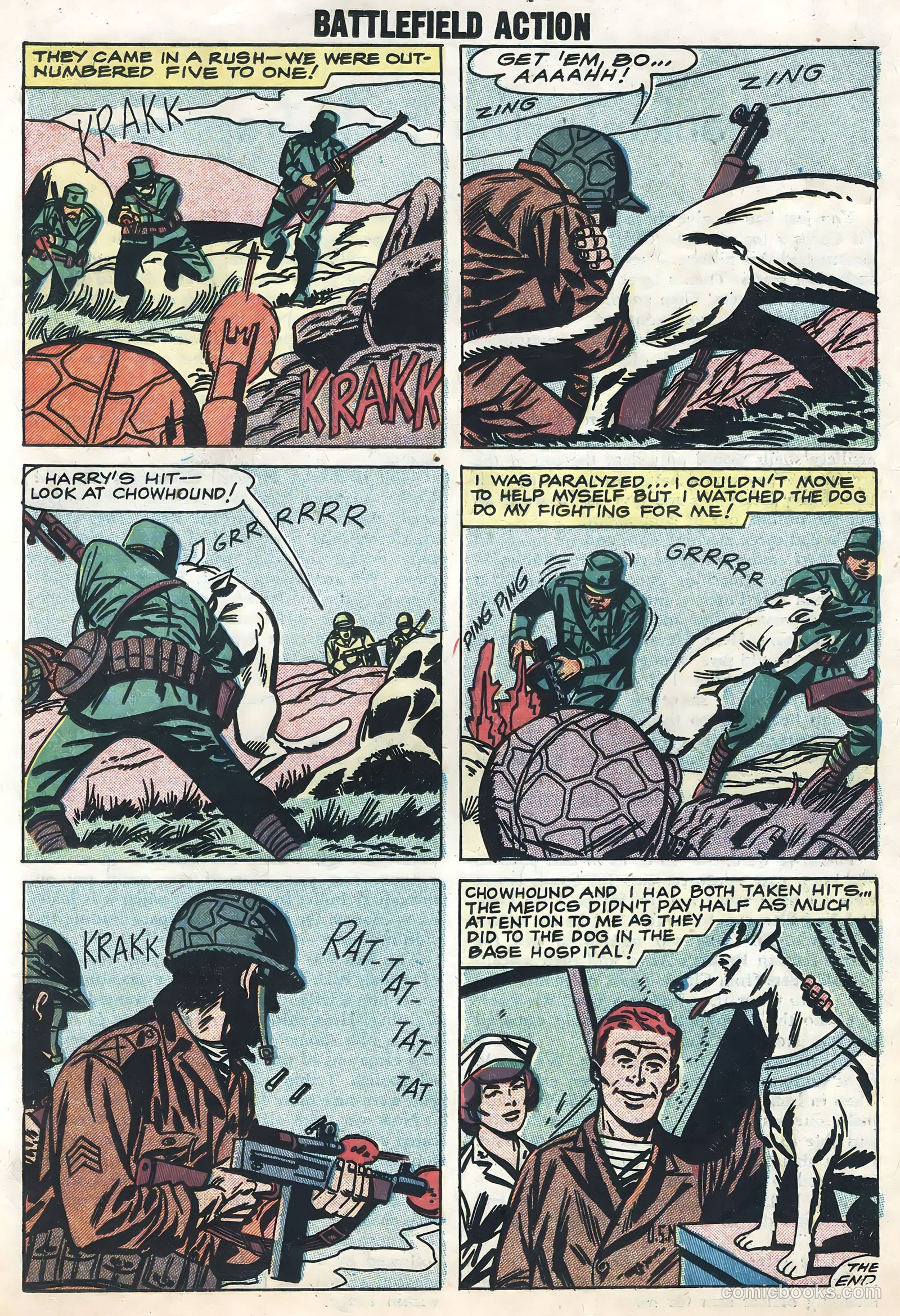 Battlefield Action #22 (1958) — page 19 of 36