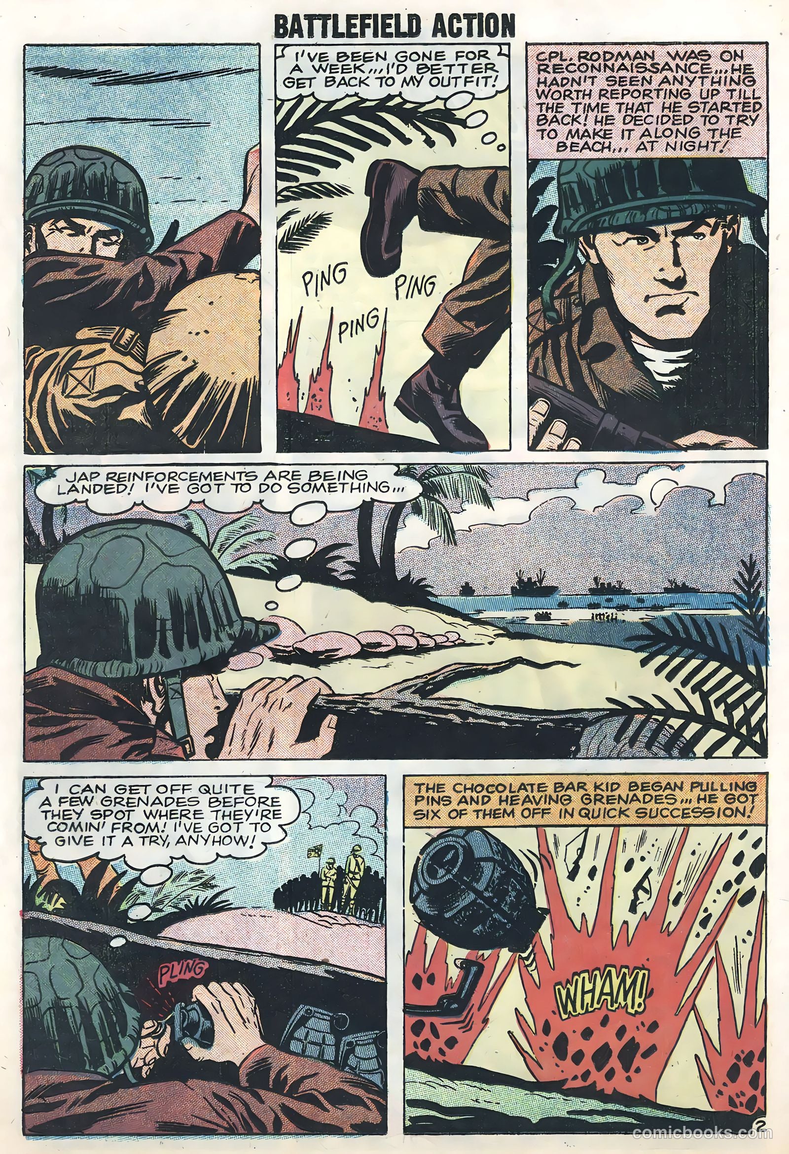 Battlefield Action #22 (1958) — page 24 of 36