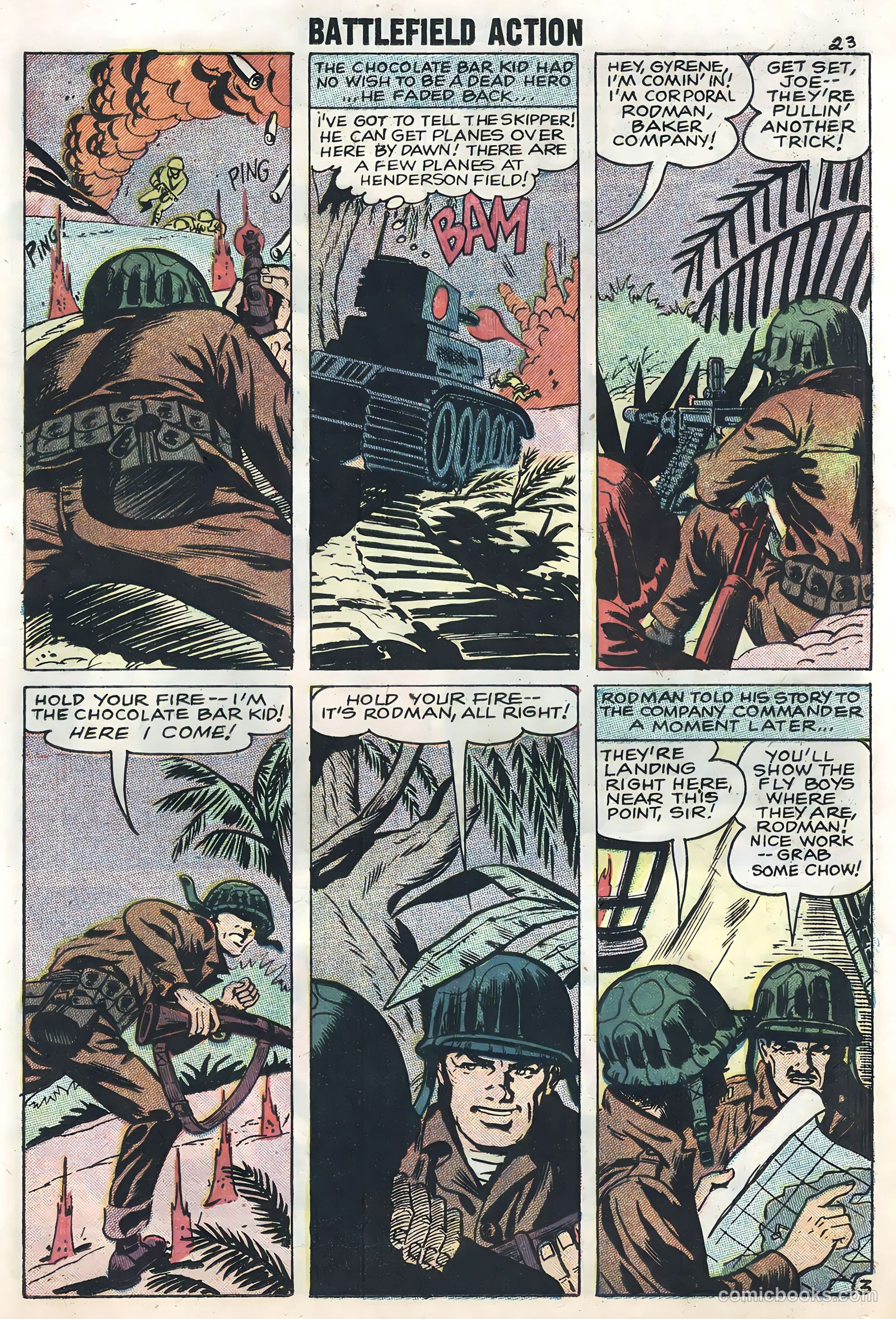 Battlefield Action #22 (1958) — page 25 of 36