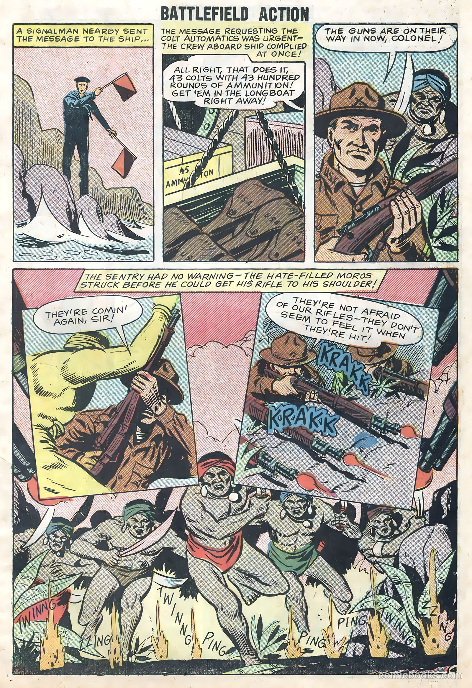 Battlefield Action #23 (1959) — page 7 of 35