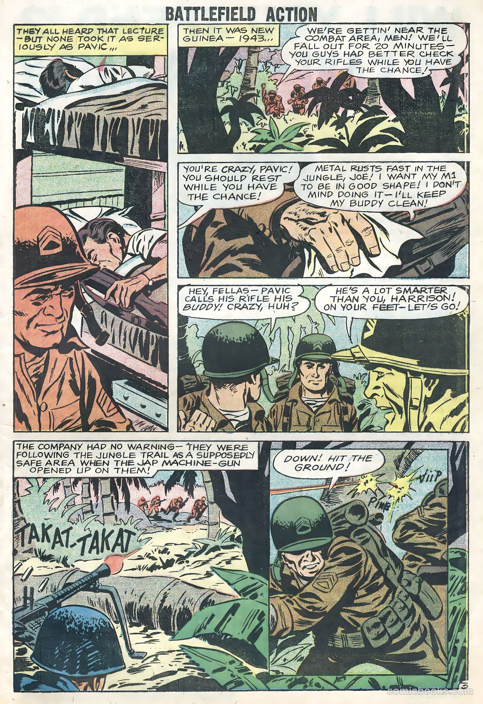 Battlefield Action #23 (1959) — page 20 of 35