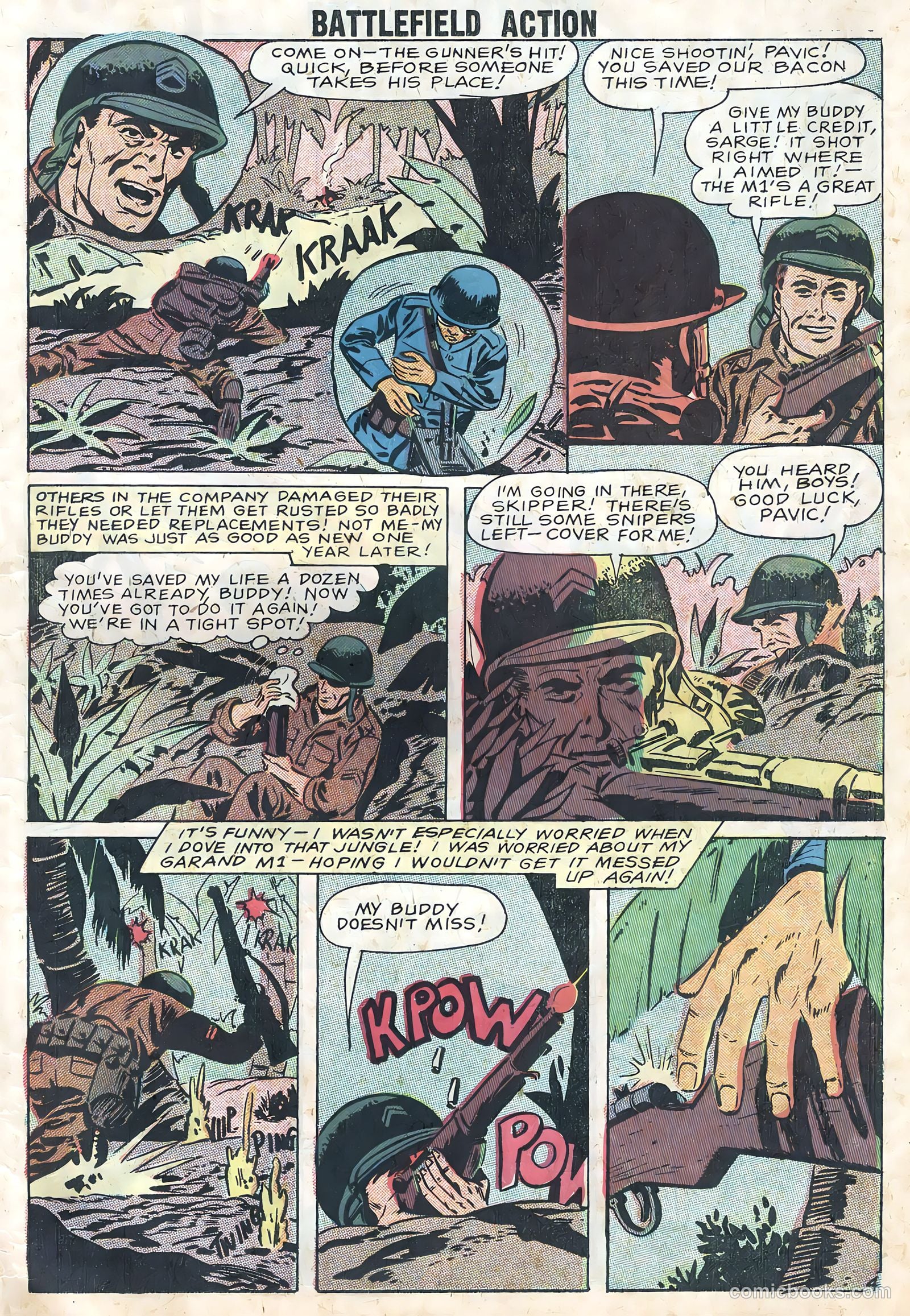 Battlefield Action #23 (1959) — page 22 of 35