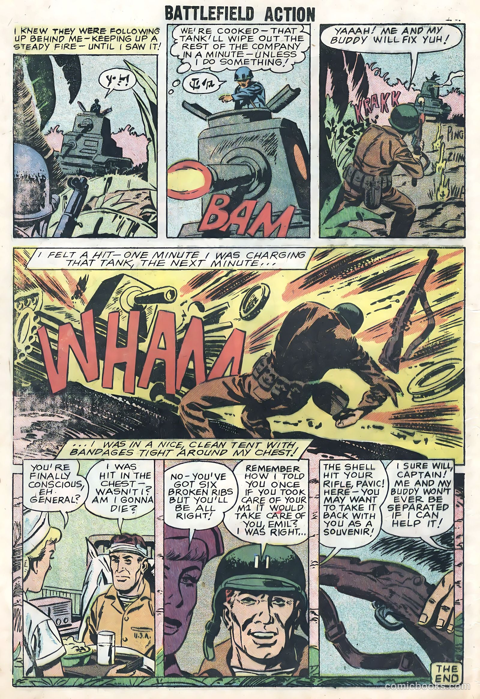 Battlefield Action #23 (1959) — page 23 of 35