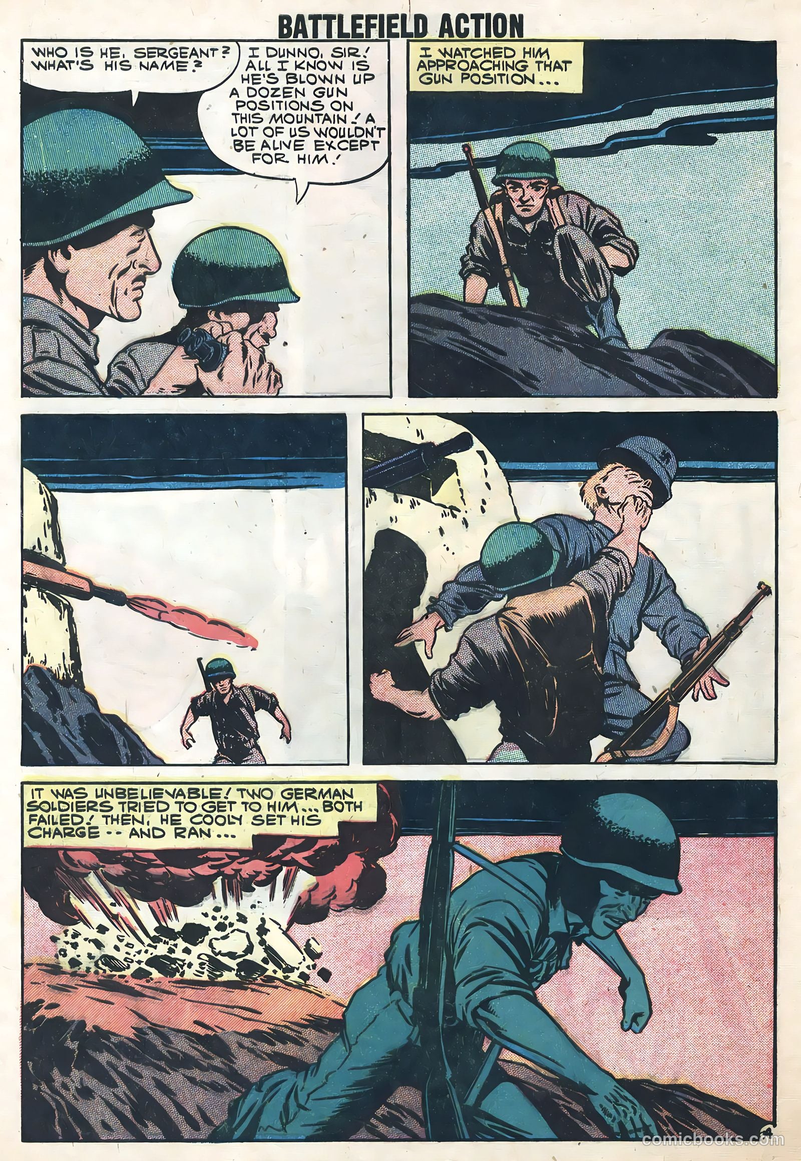 Battlefield Action #24 (1959) — page 28 of 36