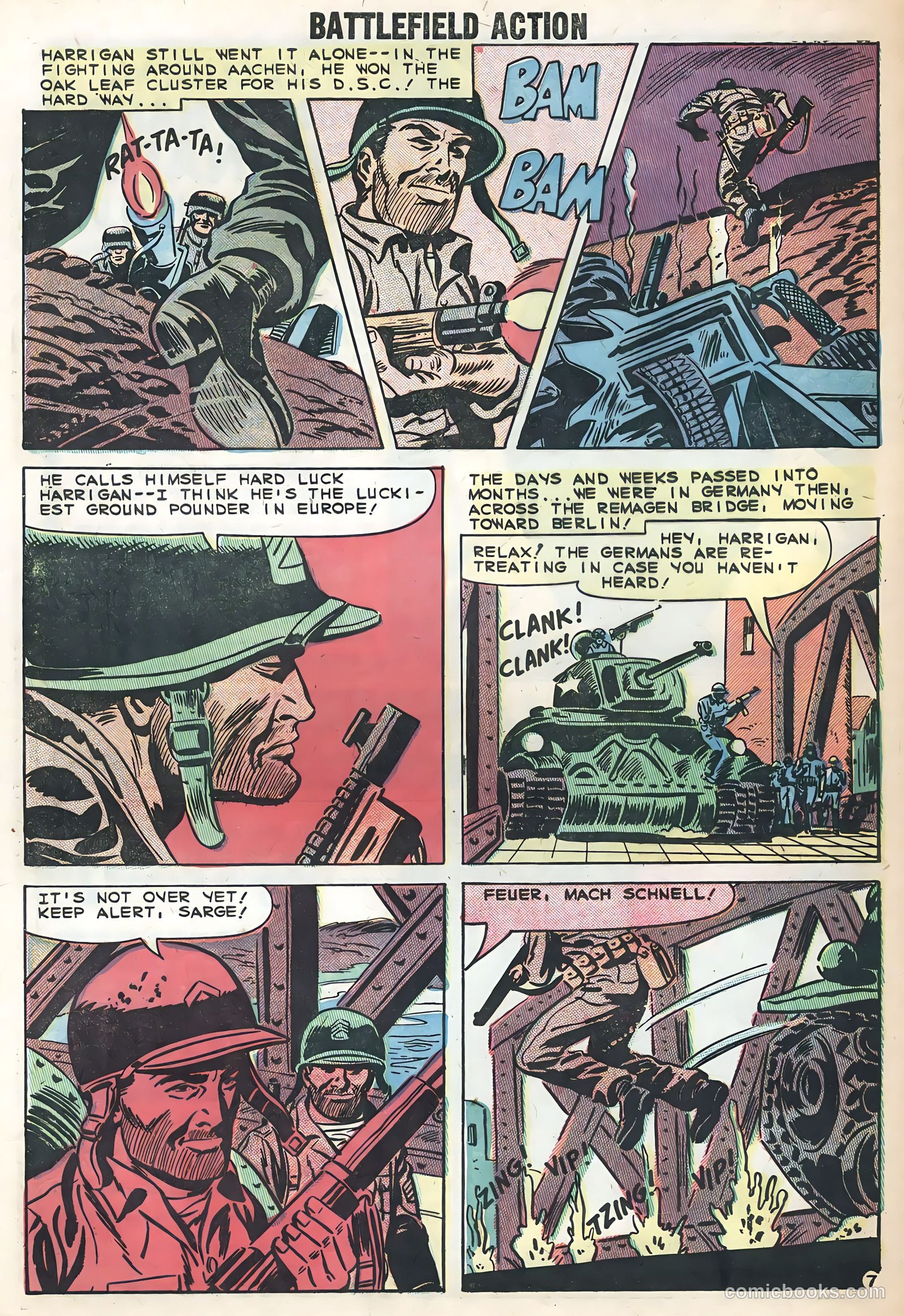 Battlefield Action #25 (1959) — page 32 of 35