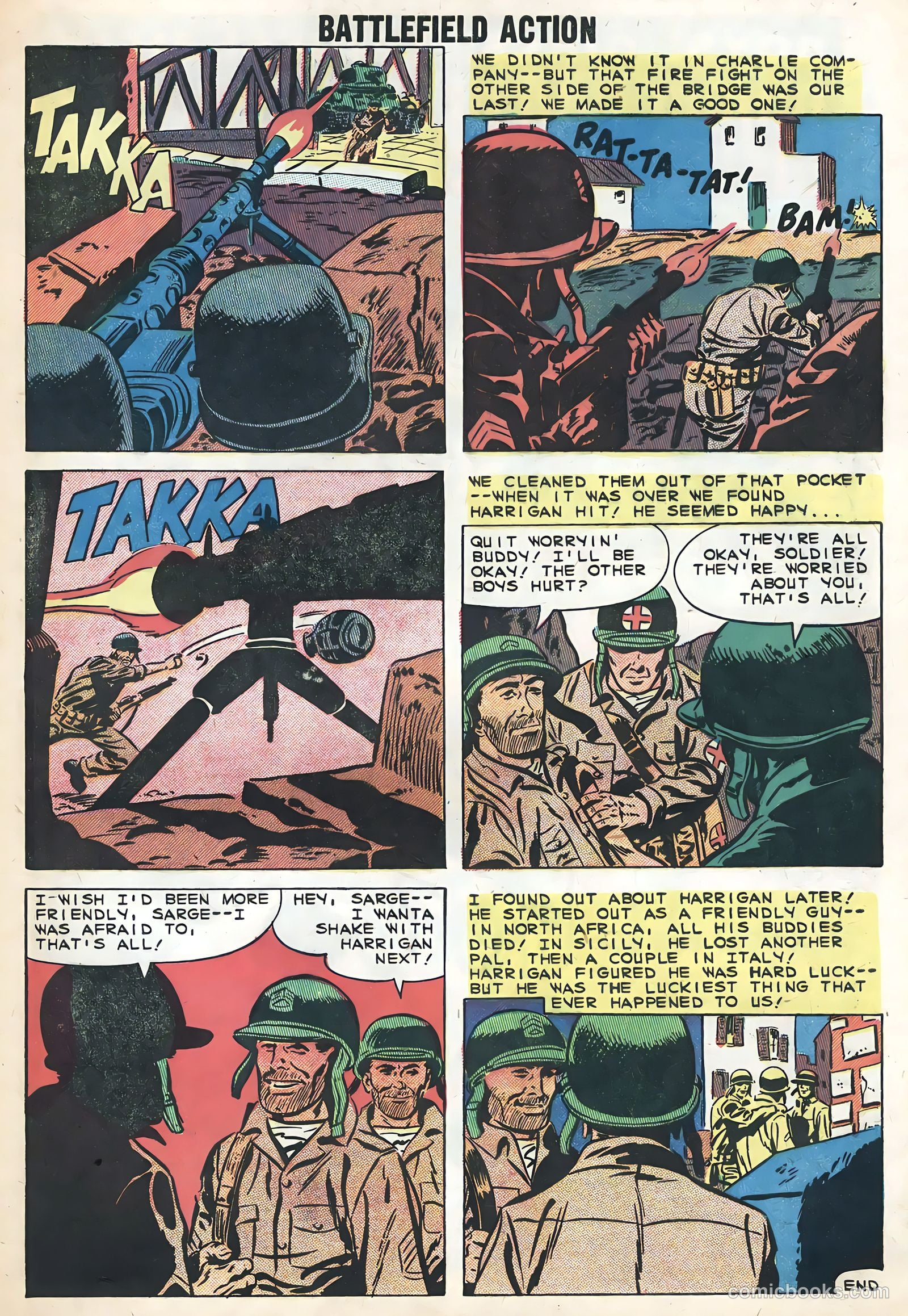 Battlefield Action #25 (1959) — page 33 of 35