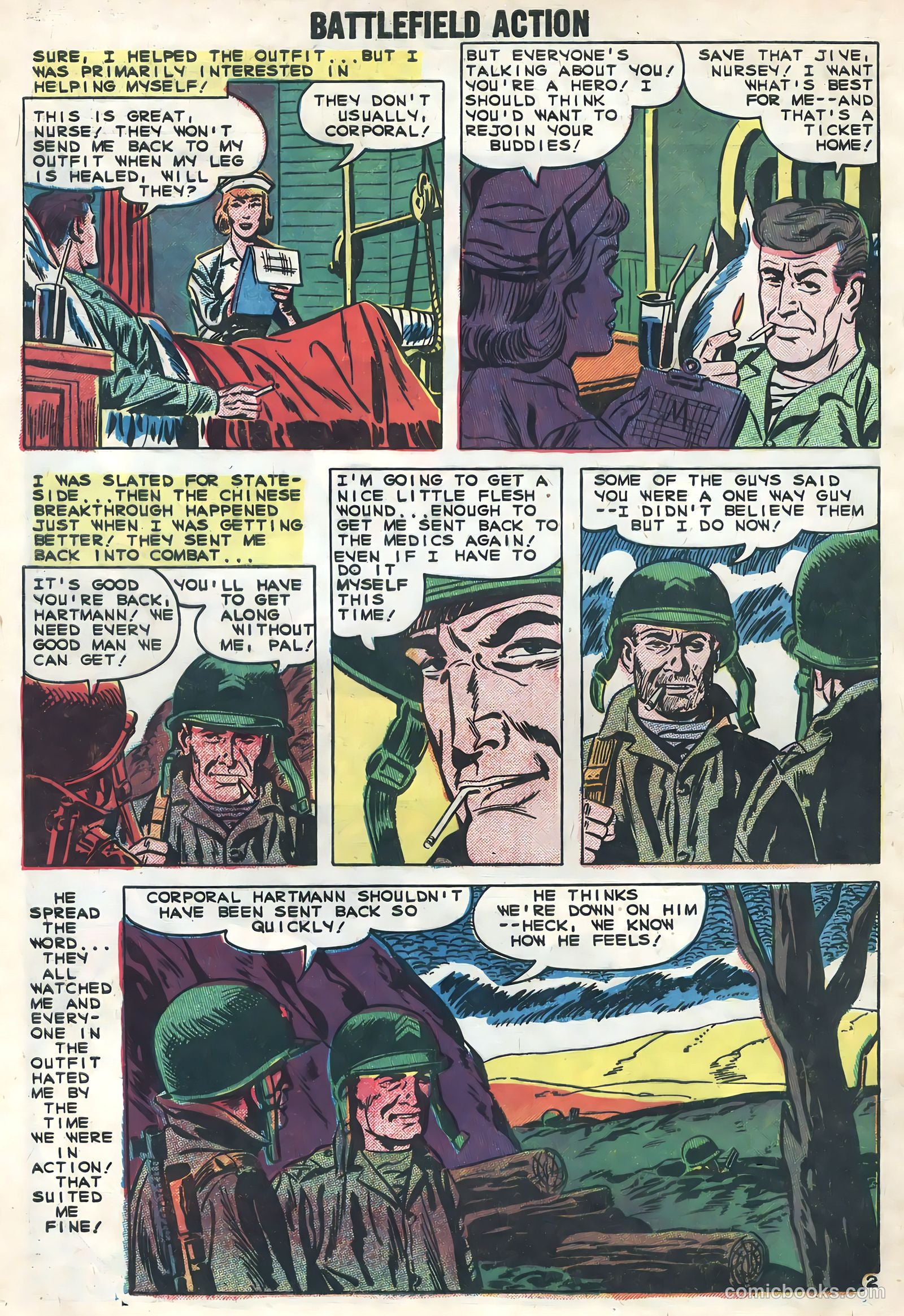 Battlefield Action #26 (1959) — page 4 of 36