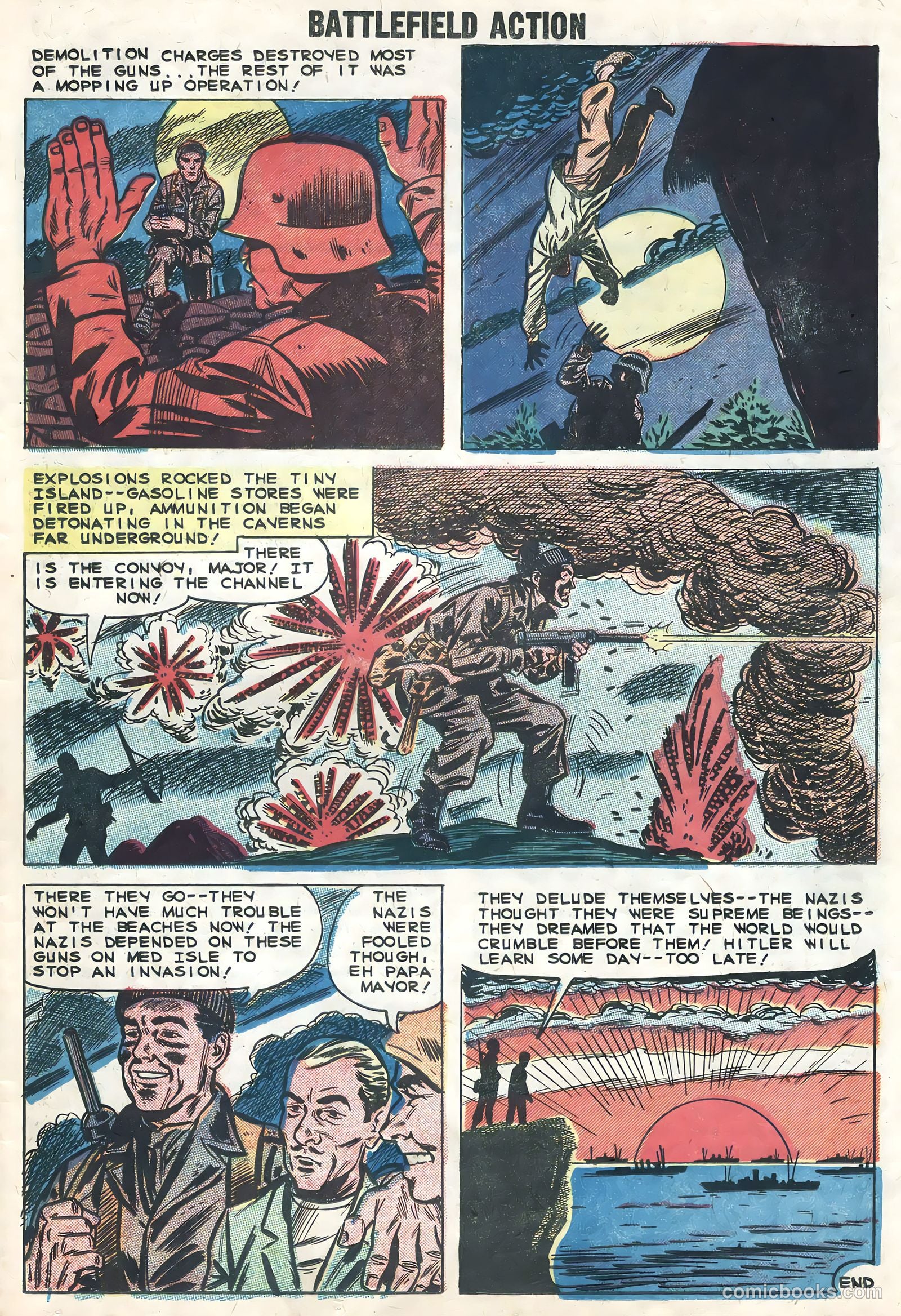 Battlefield Action #26 (1959) — page 23 of 36