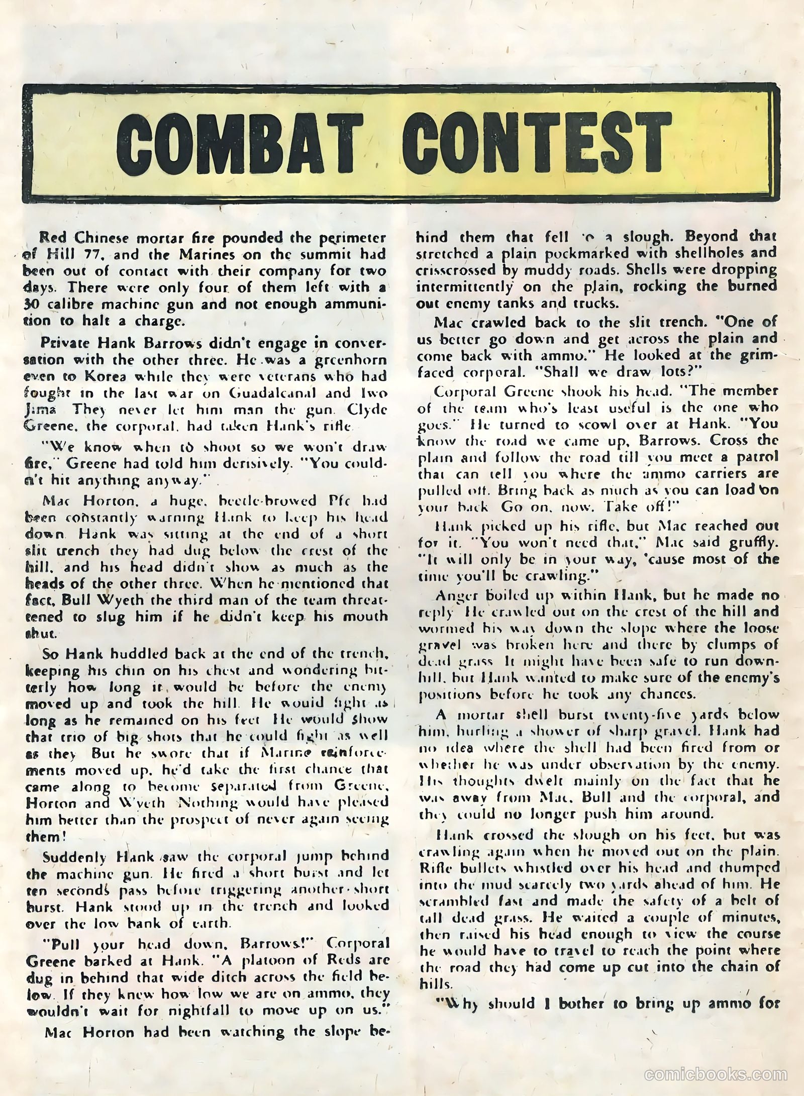Battlefield Action #26 (1959) — page 24 of 36