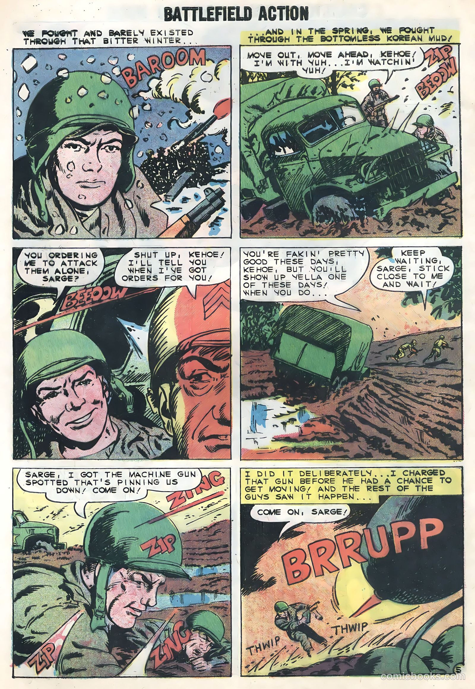 Battlefield Action #27 (1959) — page 8 of 36