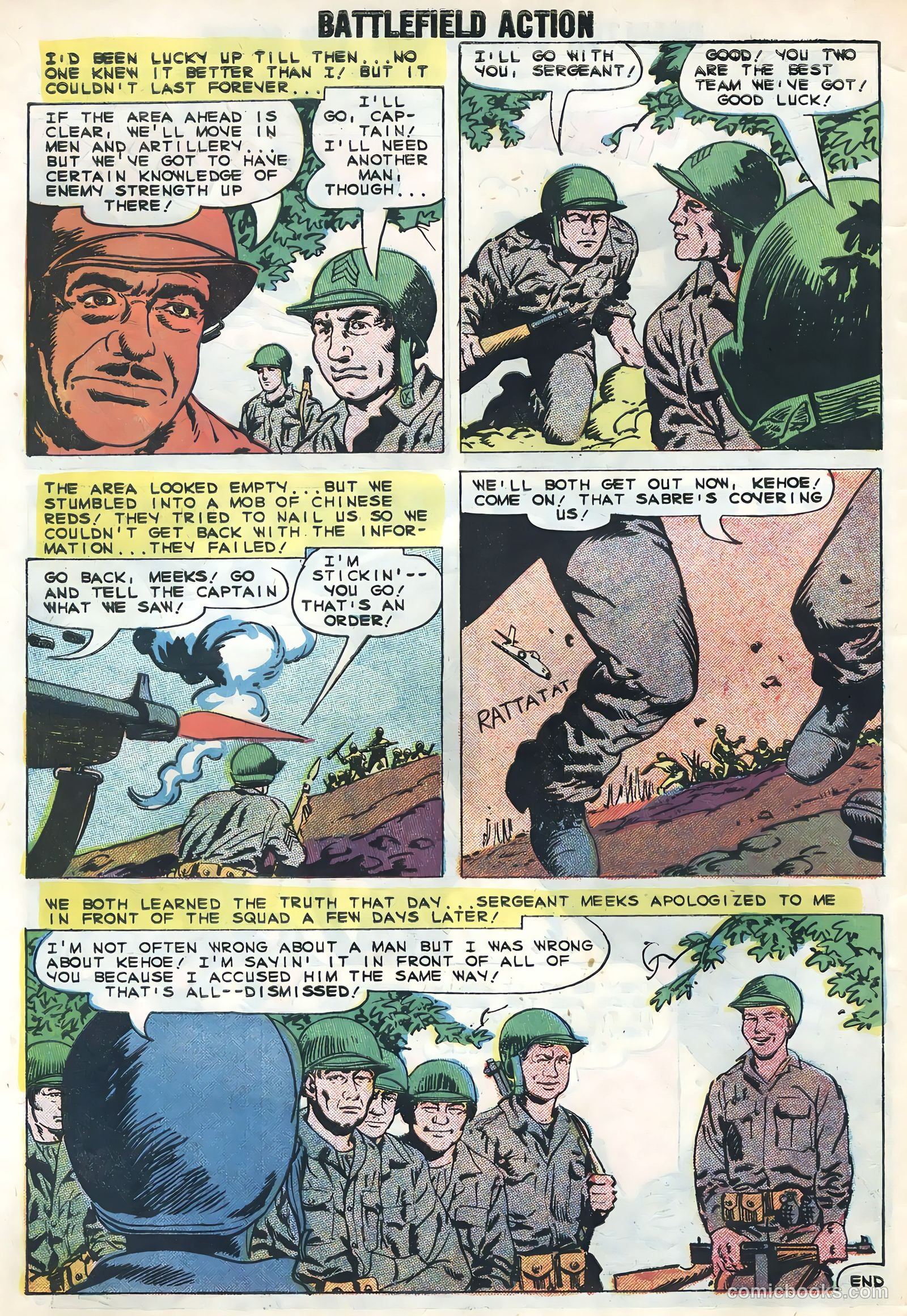 Battlefield Action #27 (1959) — page 10 of 36