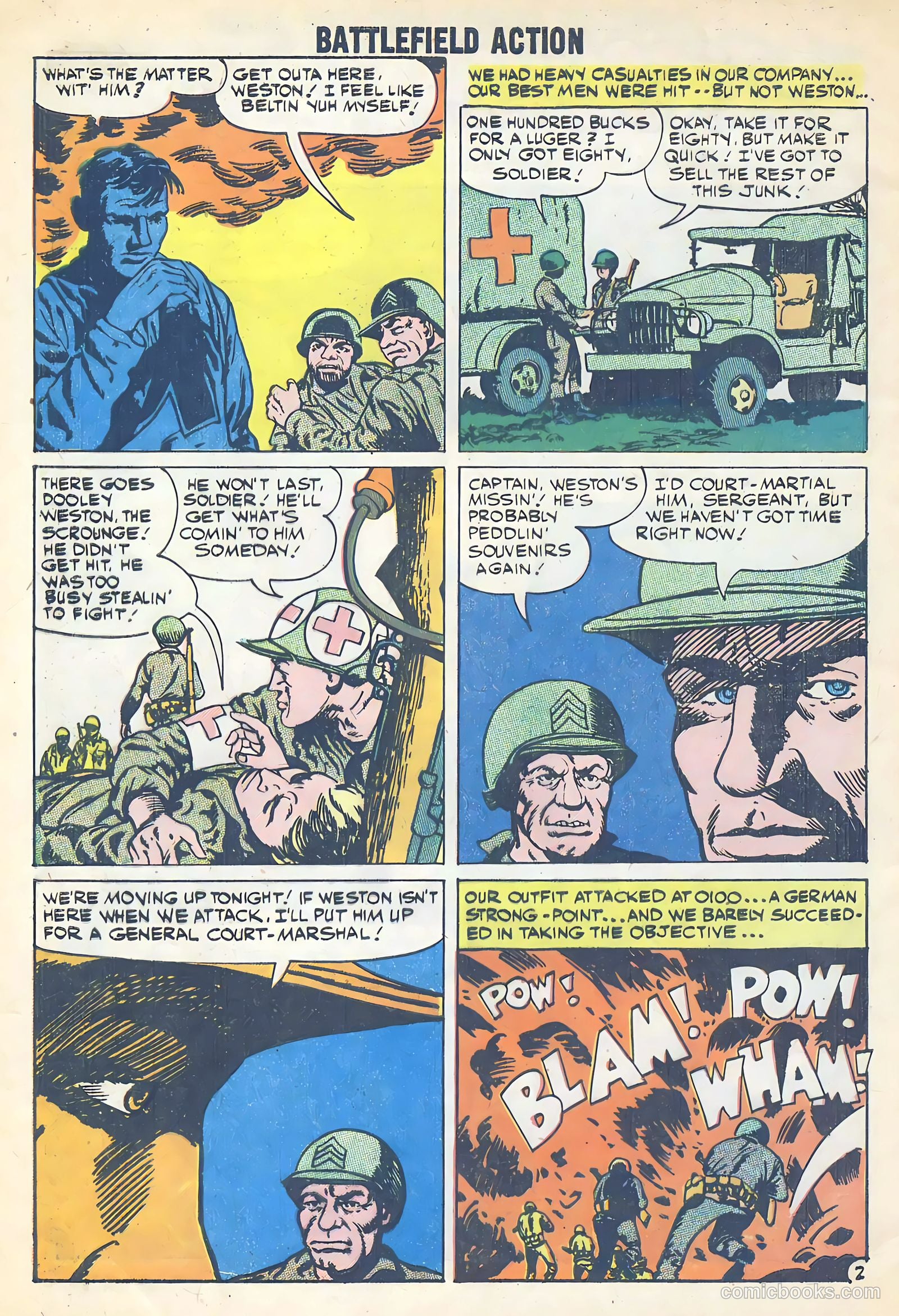 Battlefield Action #28 (1960) — page 4 of 36