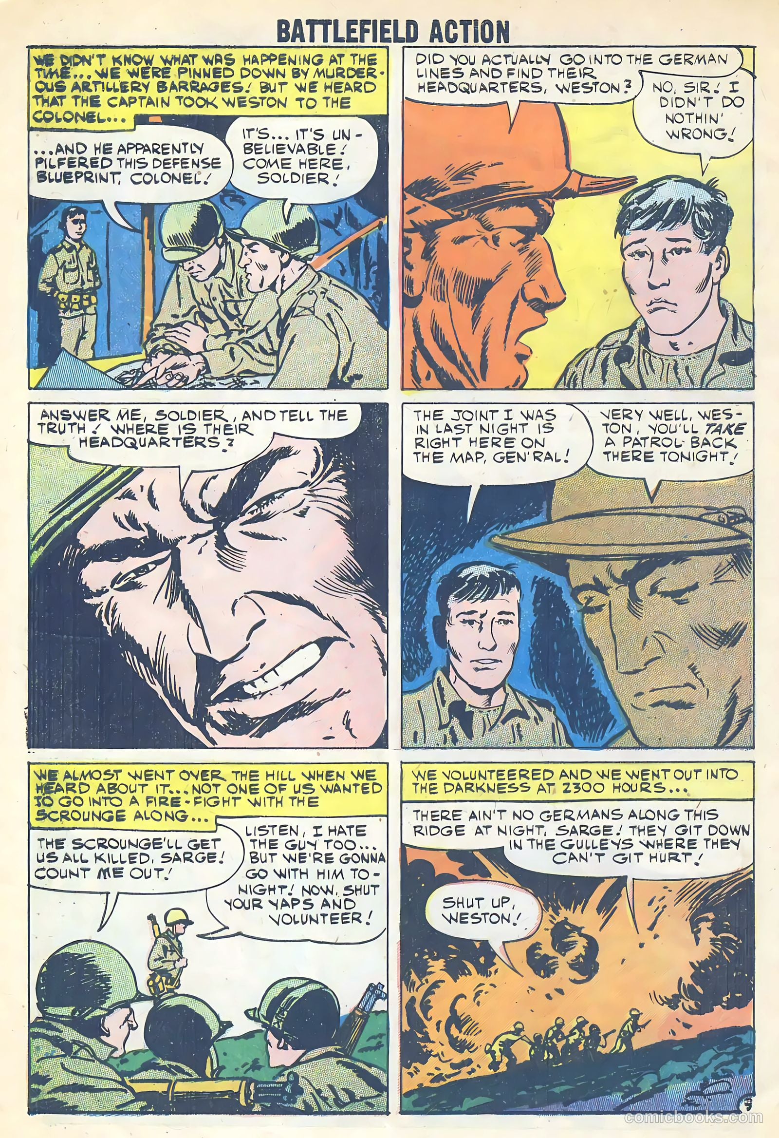 Battlefield Action #28 (1960) — page 8 of 36