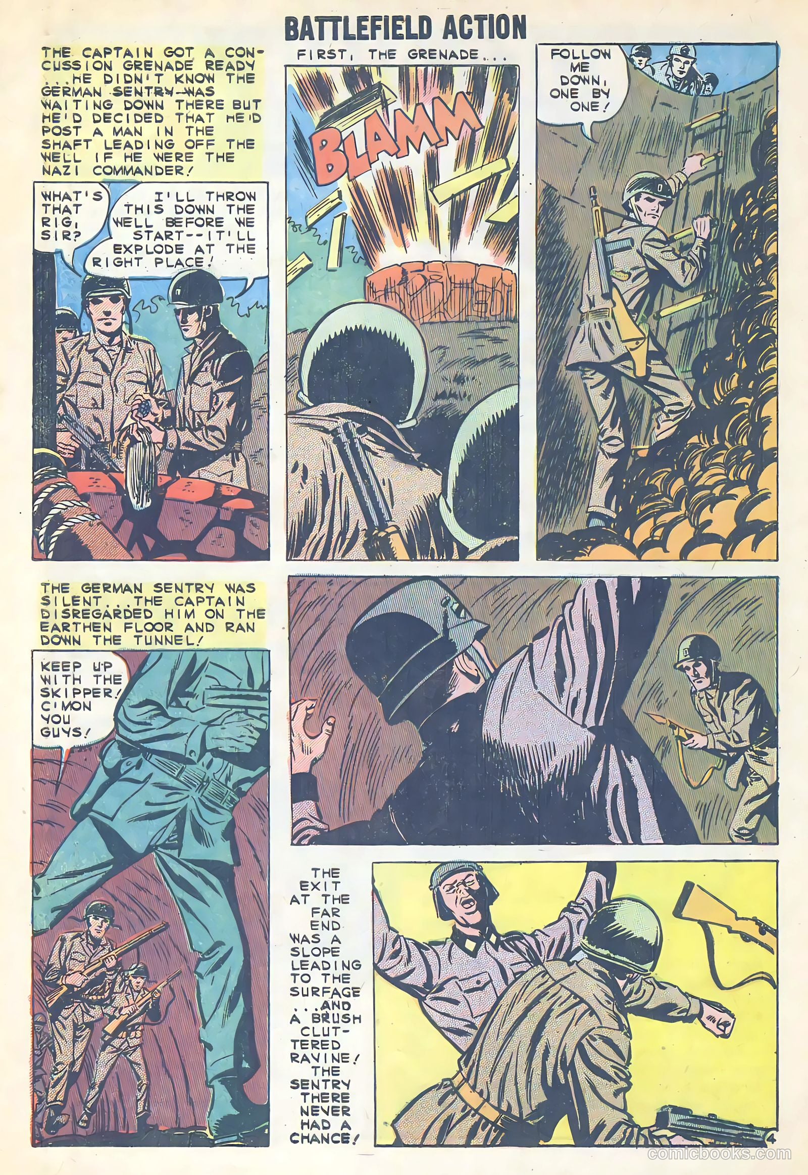 Battlefield Action #28 (1960) — page 32 of 36