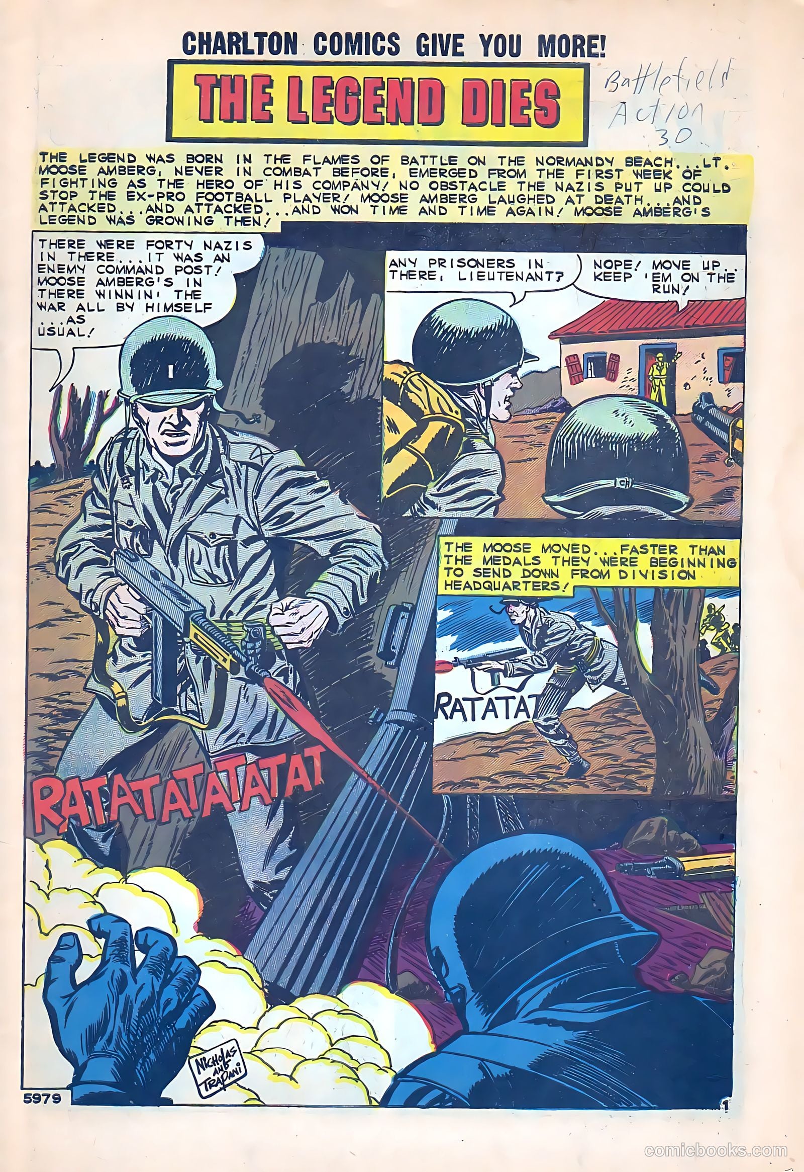 Battlefield Action #30 (1960) — page 3 of 36