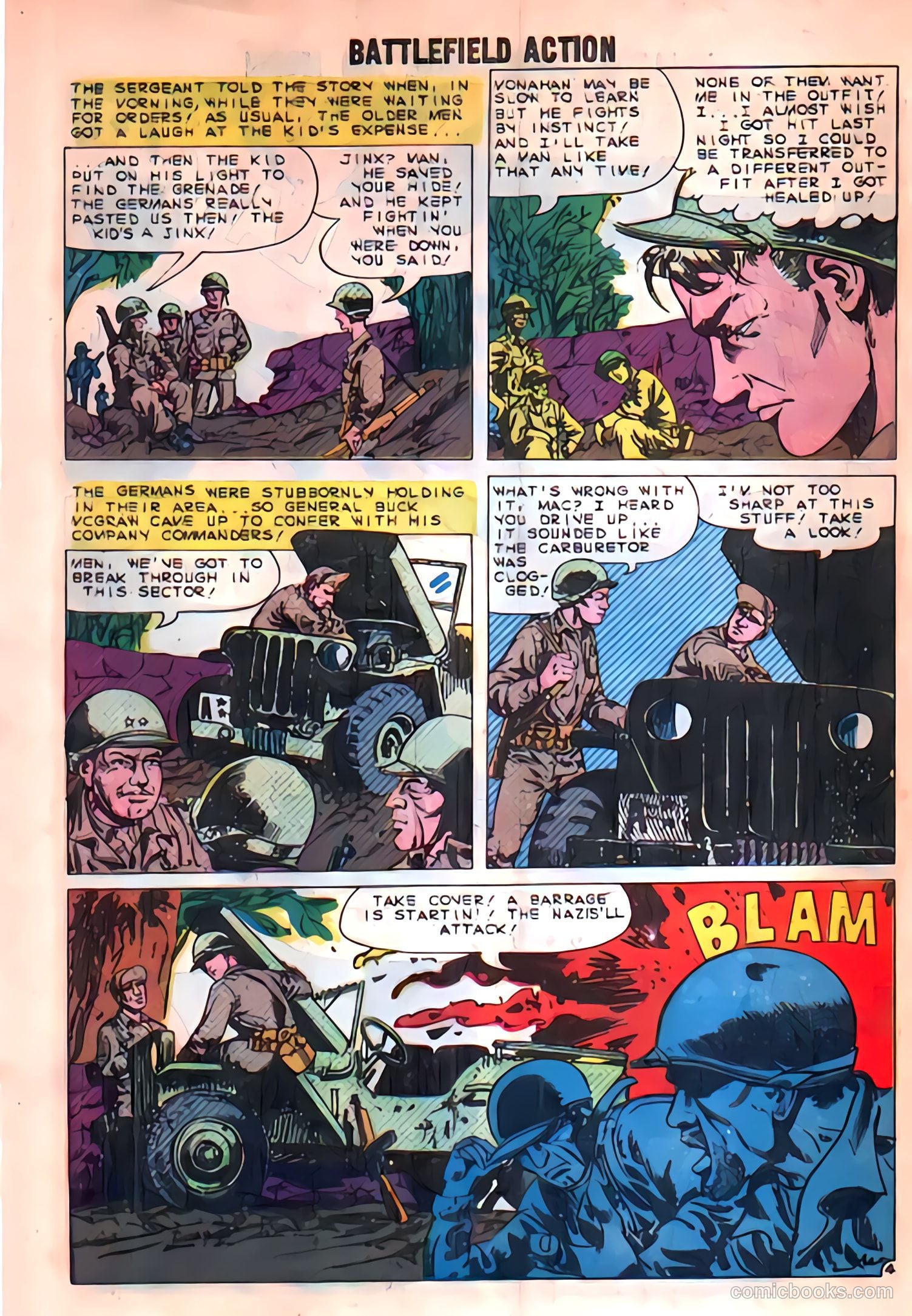 Battlefield Action #30 (1960) — page 28 of 36
