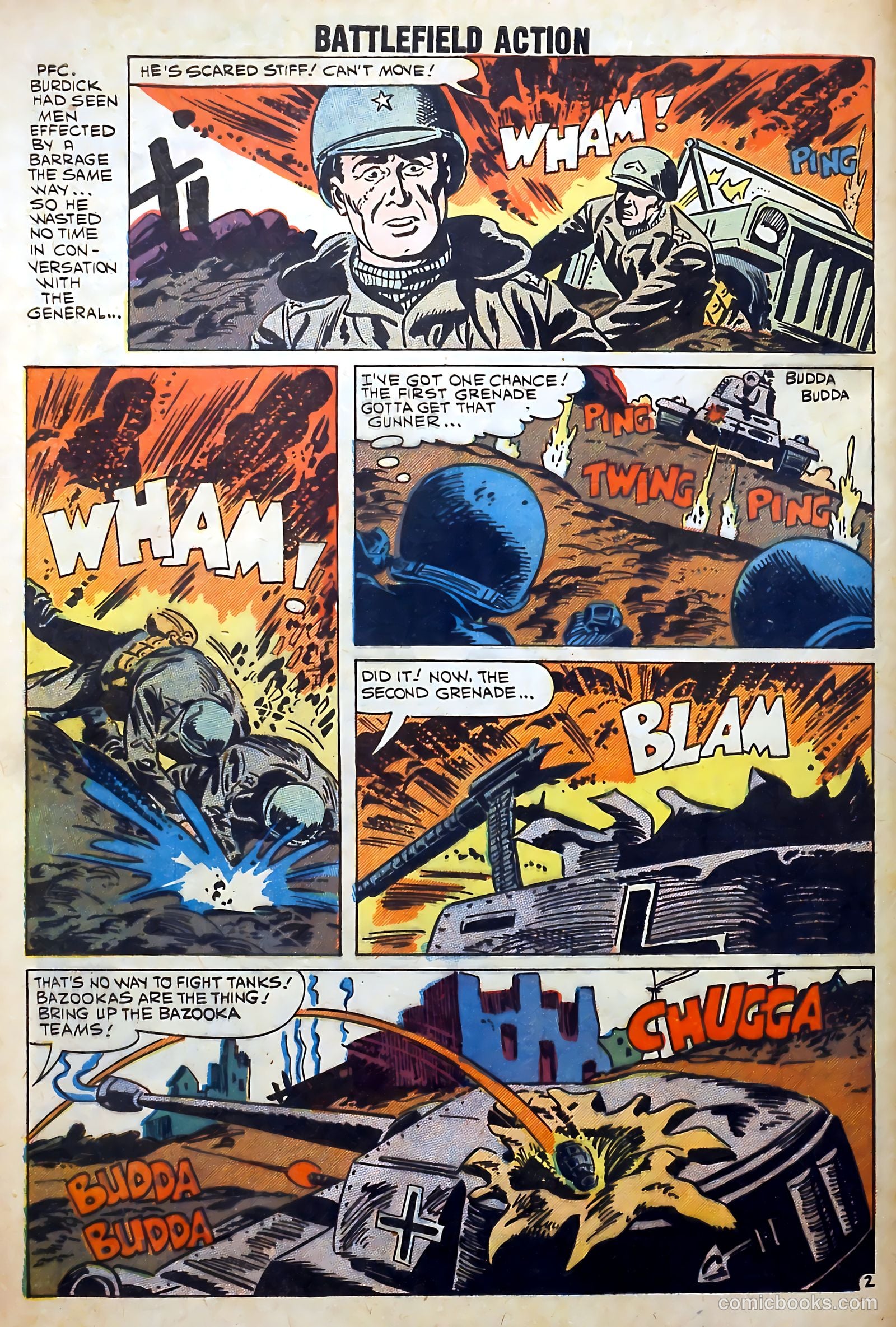 Battlefield Action #32 (1960) — page 4 of 36