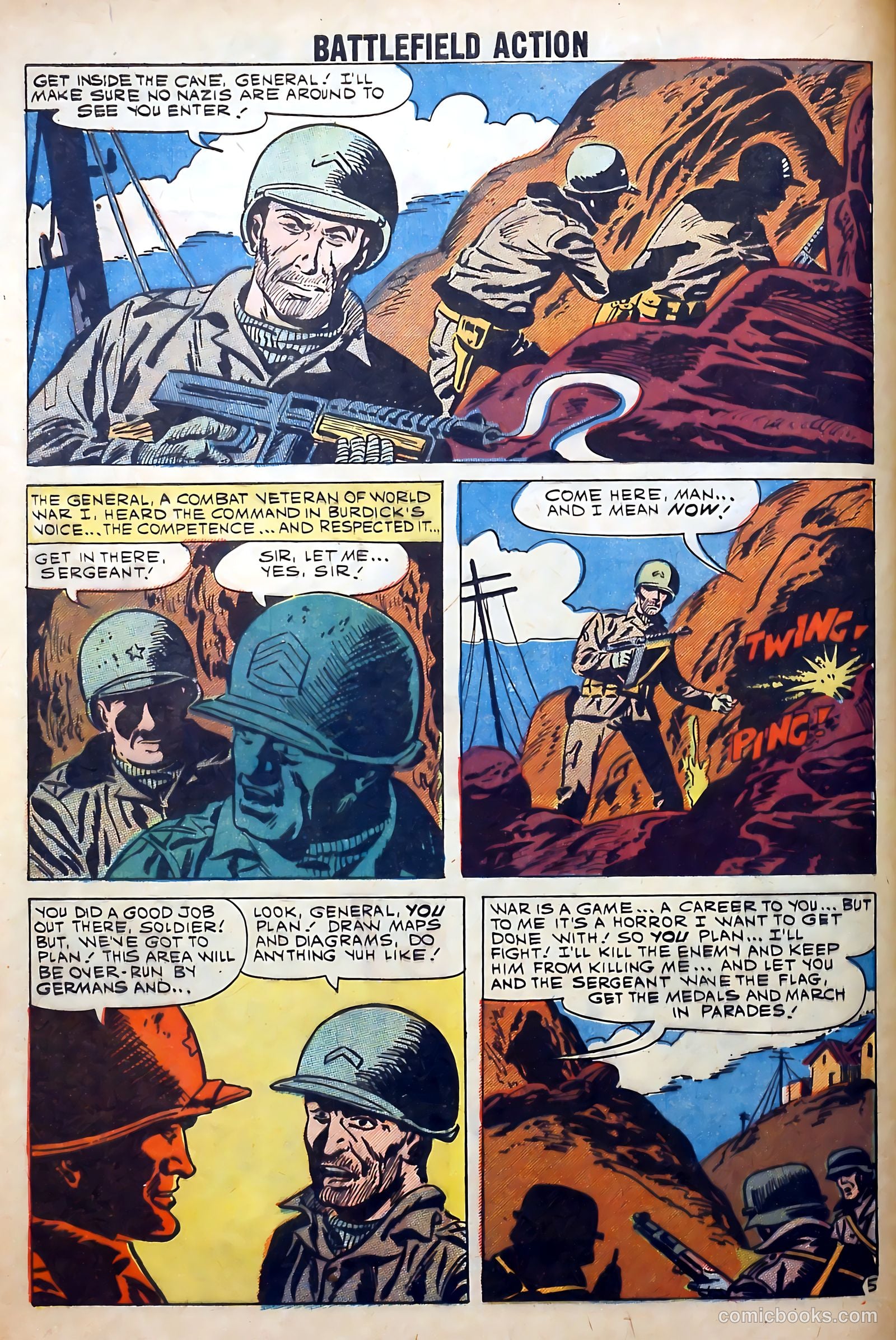 Battlefield Action #32 (1960) — page 8 of 36