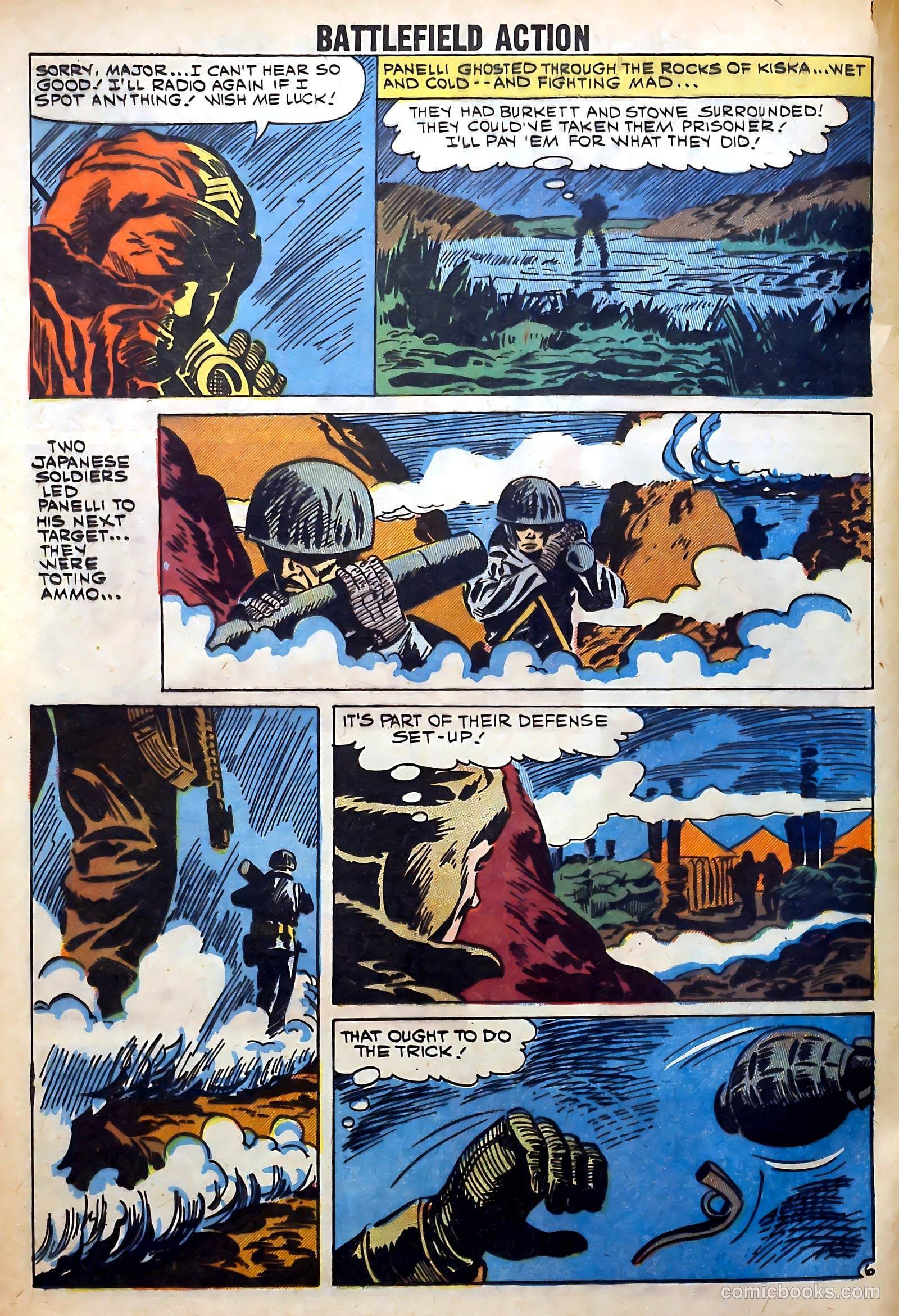 Battlefield Action #32 (1960) — page 20 of 36