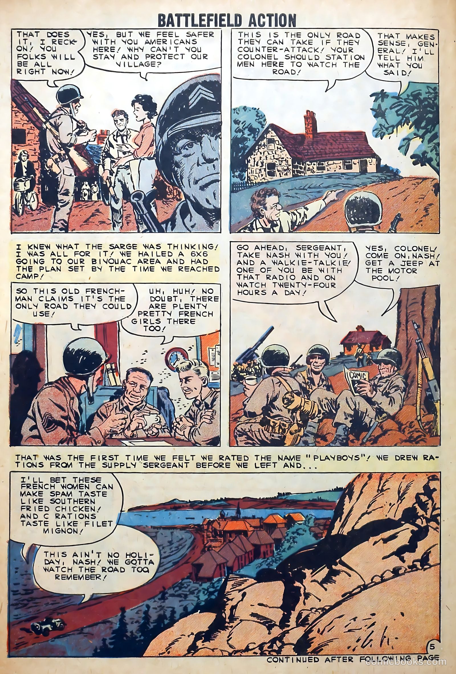 Battlefield Action #32 (1960) — page 30 of 36