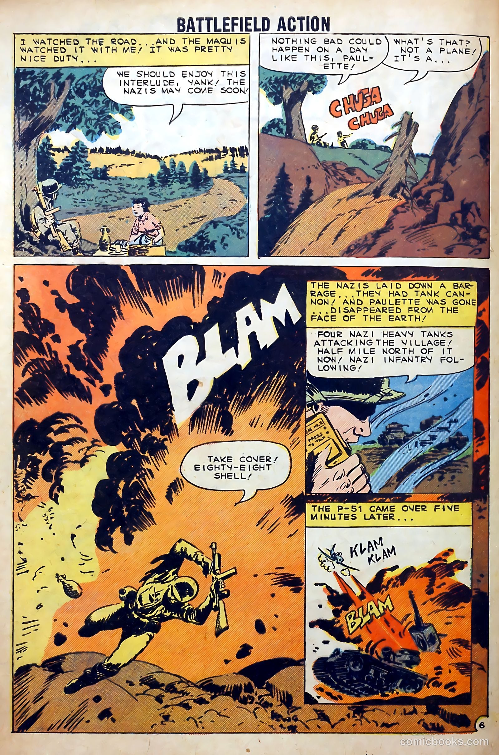 Battlefield Action #32 (1960) — page 32 of 36