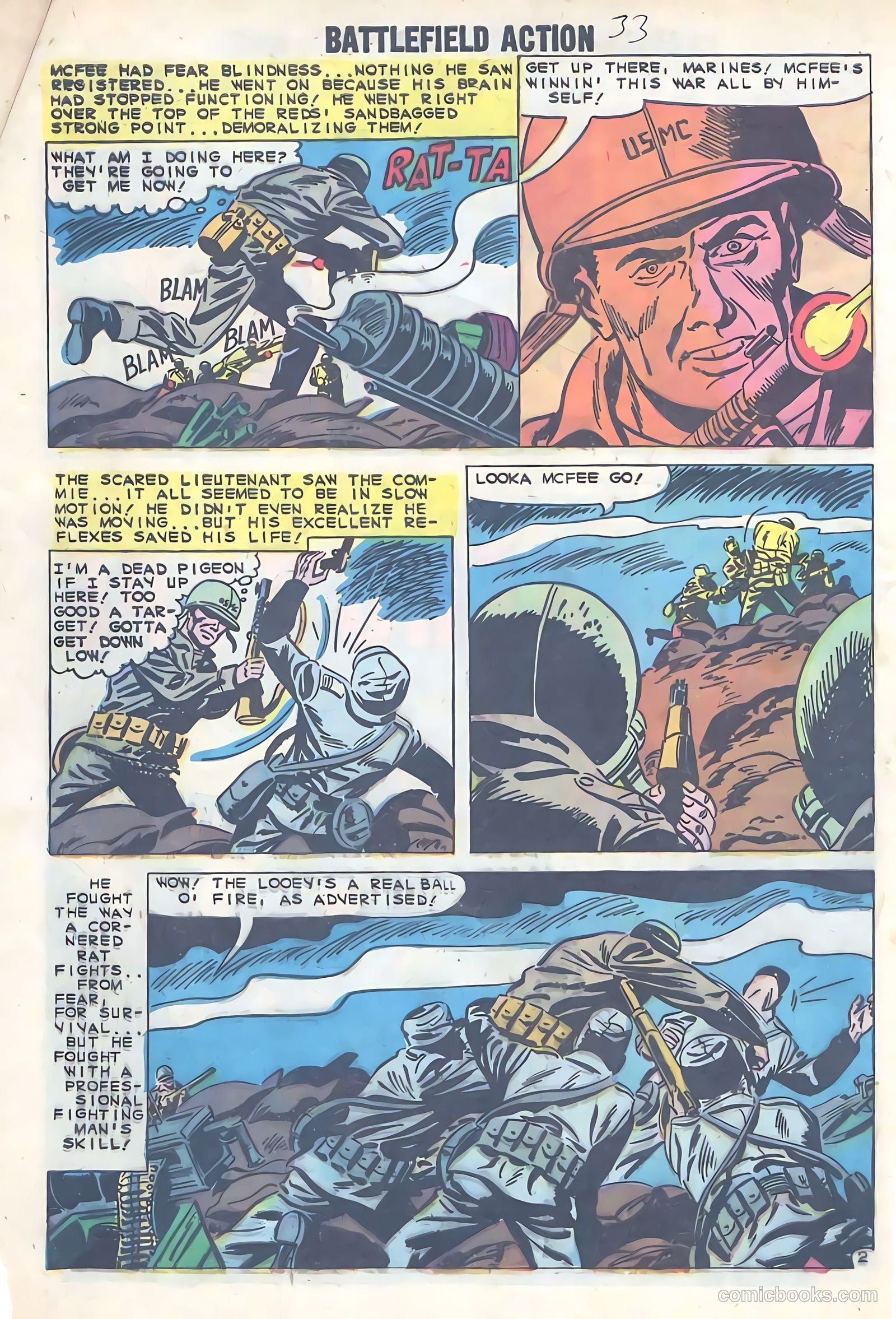 Battlefield Action #33 (1960) — page 5 of 37