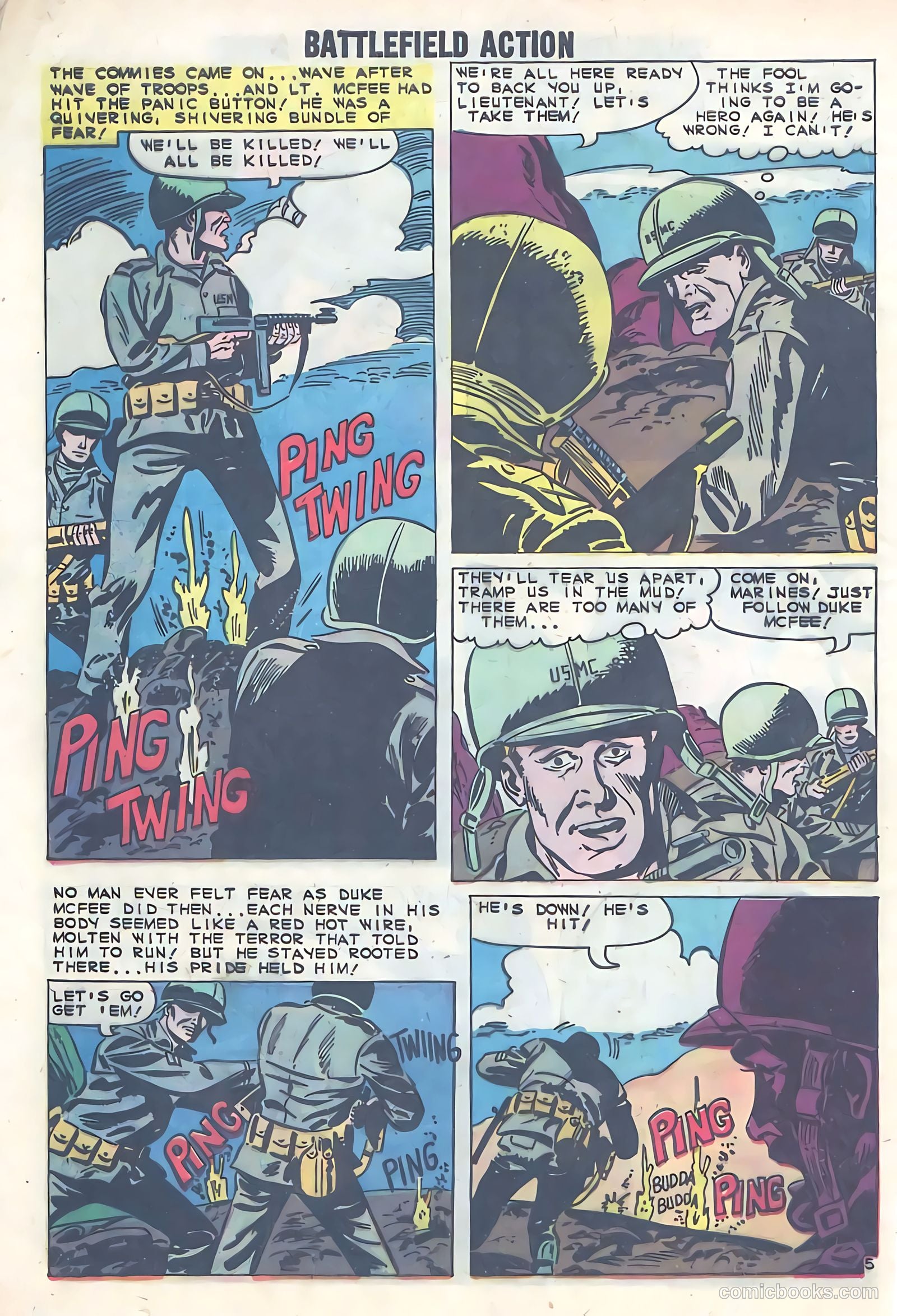 Battlefield Action #33 (1960) — page 9 of 37