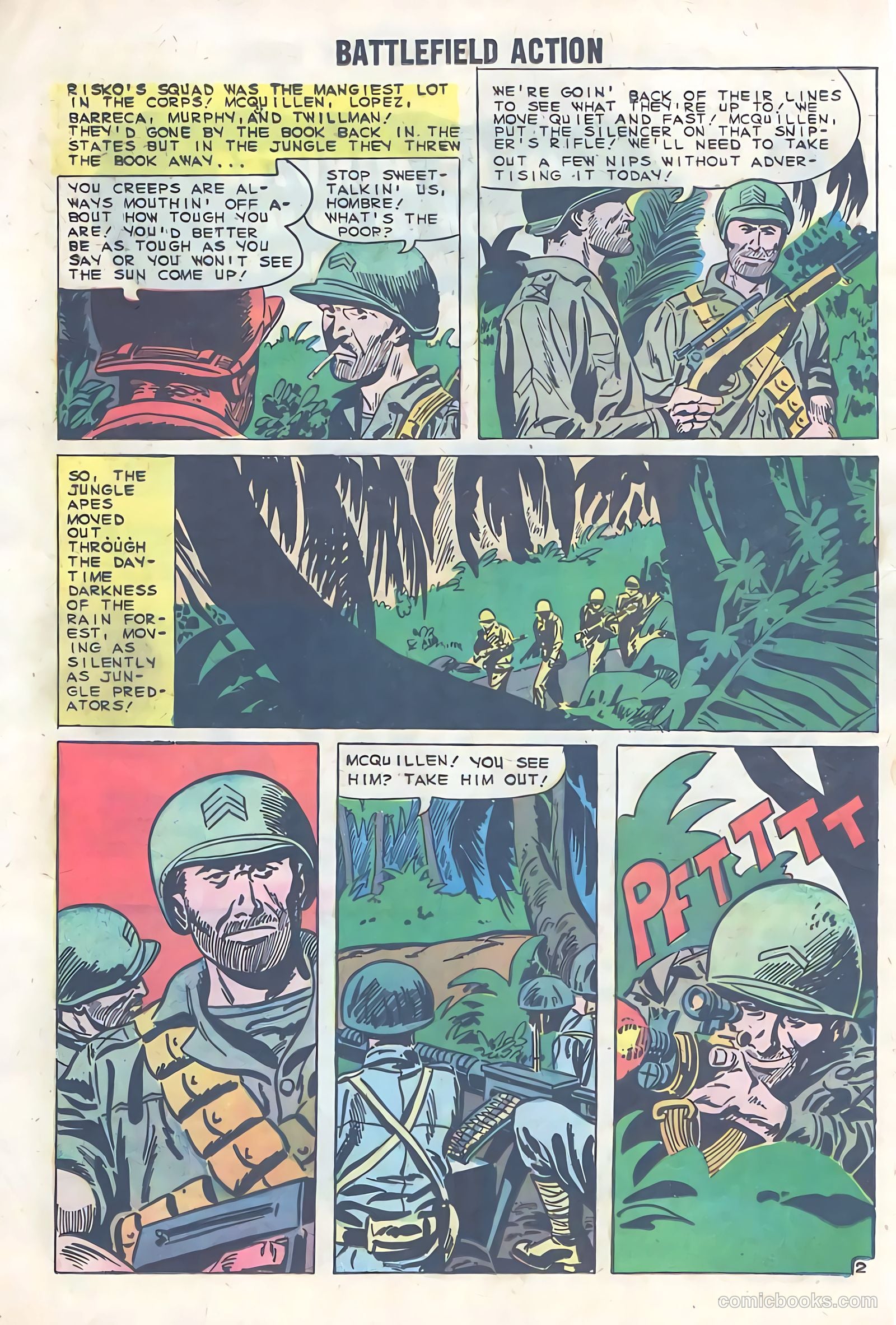 Battlefield Action #33 (1960) — page 17 of 37