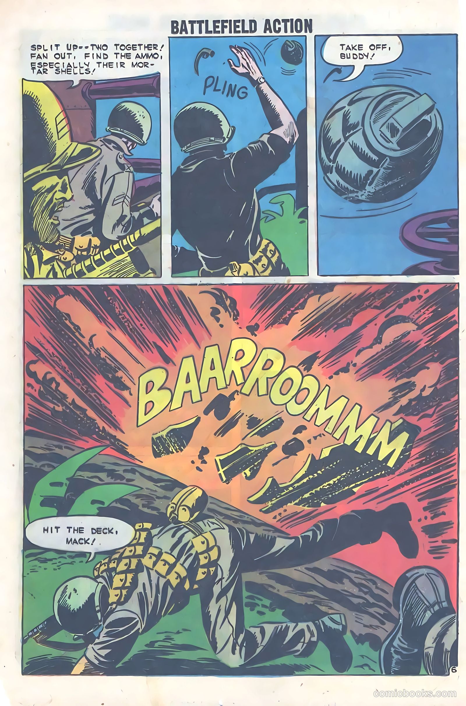 Battlefield Action #33 (1960) — page 21 of 37