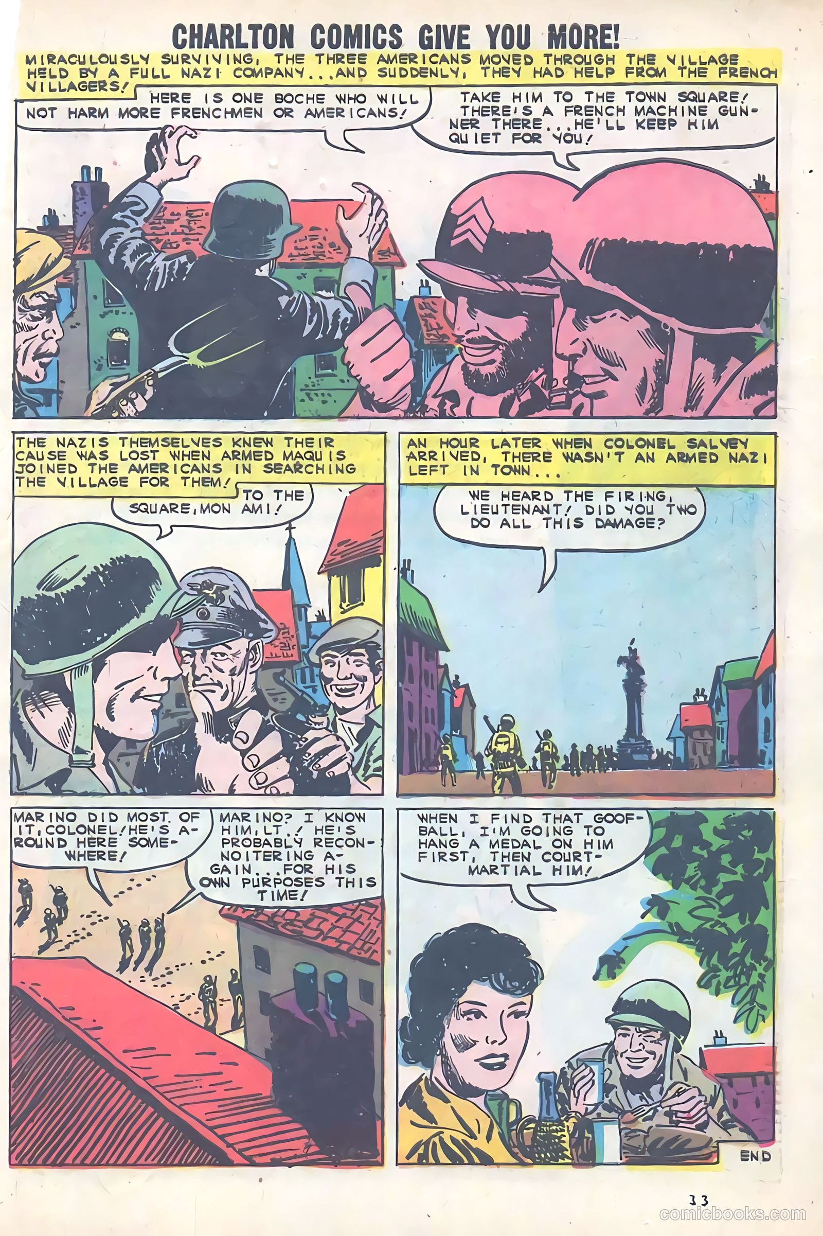 Battlefield Action #33 (1960) — page 34 of 37