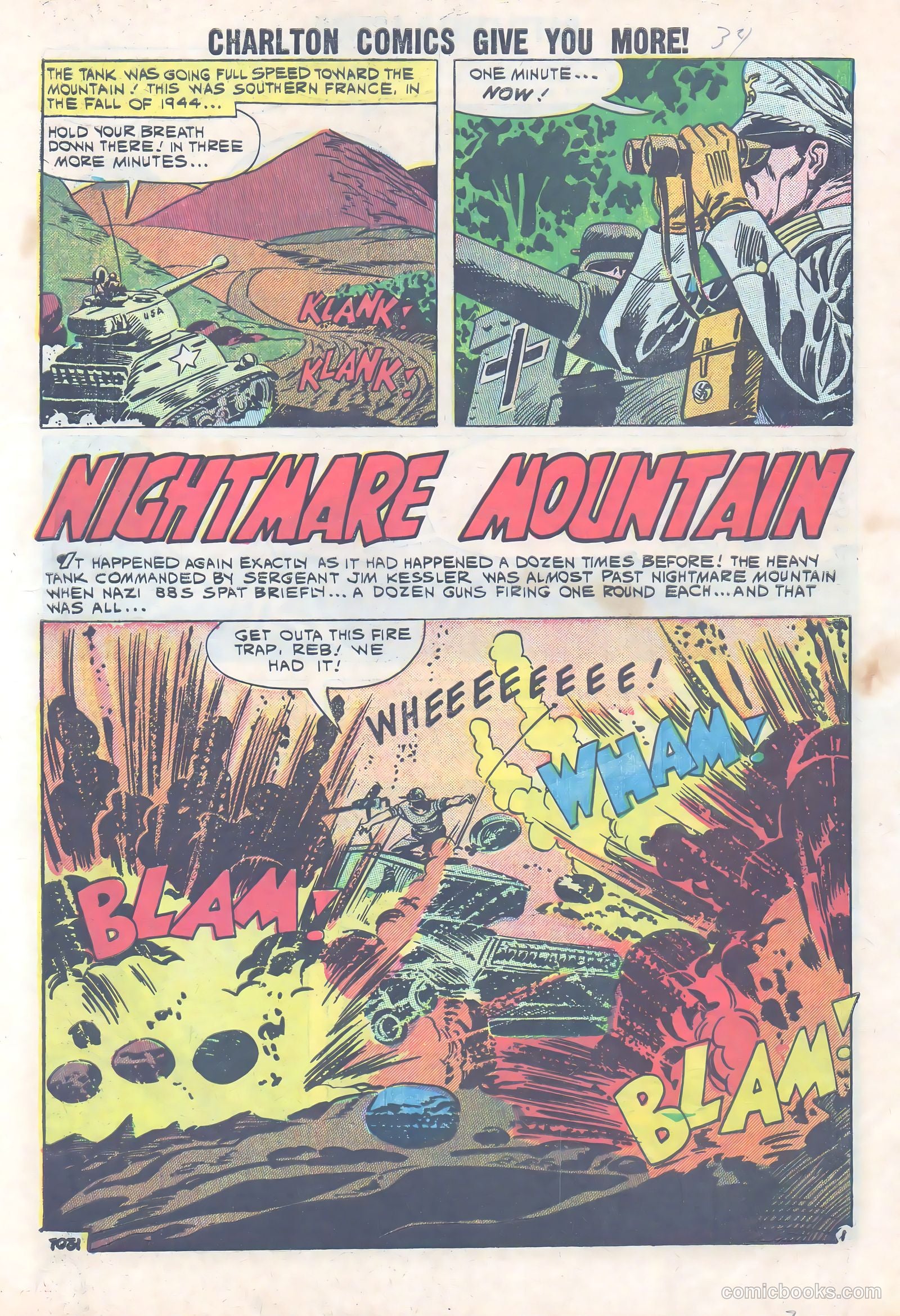 Battlefield Action #34 (1961) — page 3 of 36